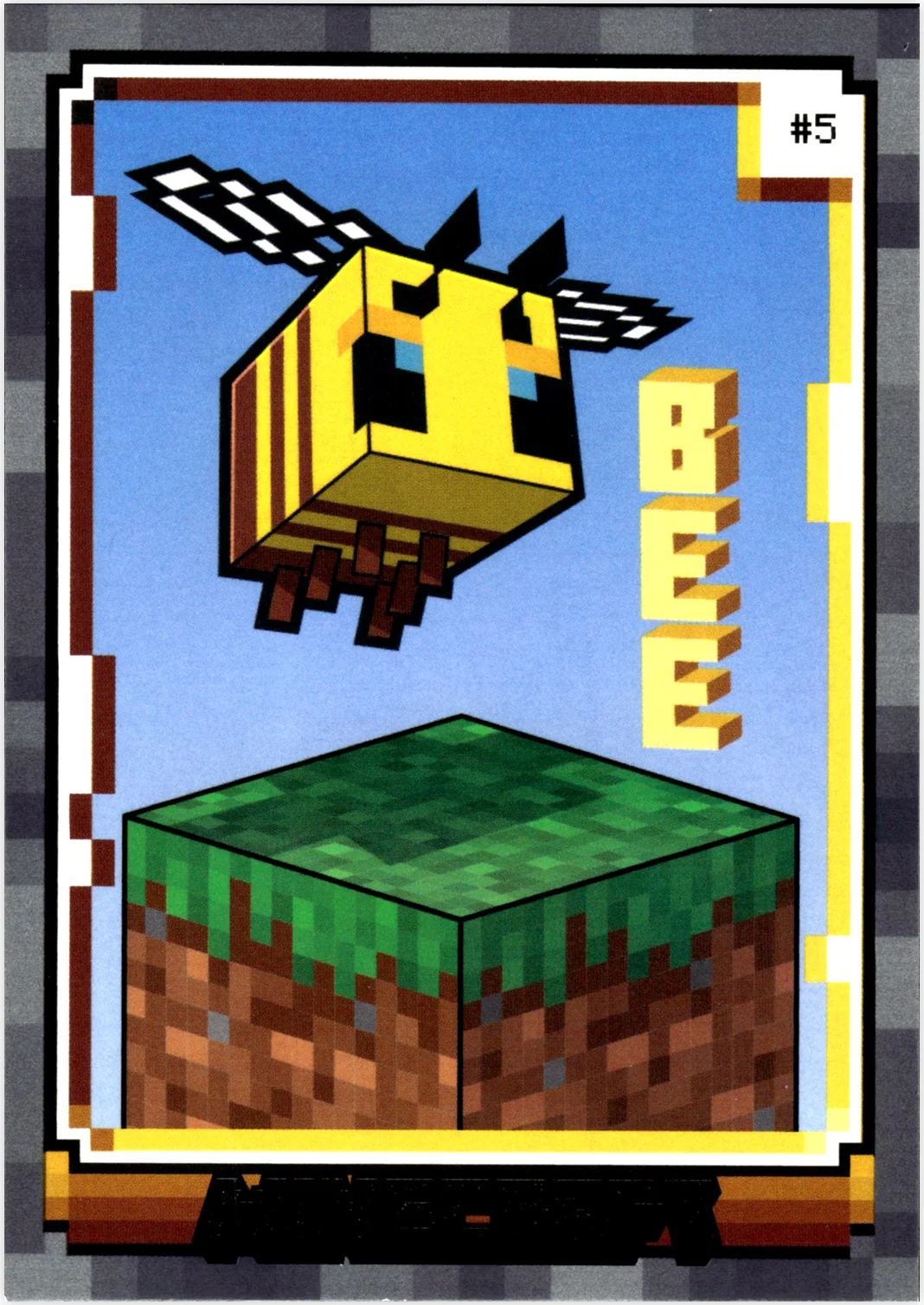 Iron Ingot 2024 Panini Minecraft #118 Stone trading card - Front