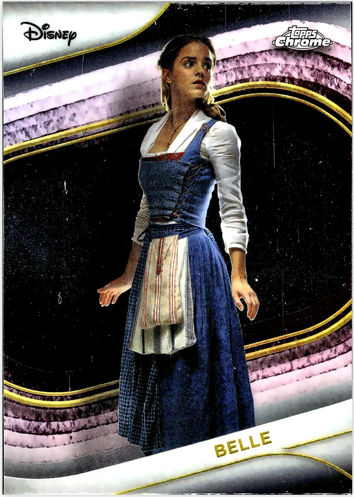 Belle 2025 Topps Chrome Disney #129 trading card - Front