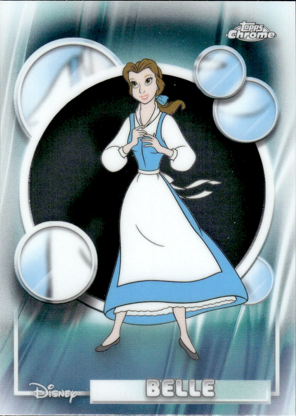 Belle #35 2026 Topps Chrome Disney trading card - Front