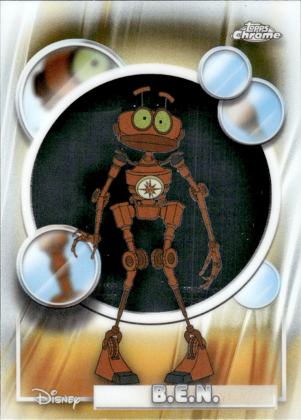 B.E.N. #64 2026 Topps Chrome Disney trading card - Front