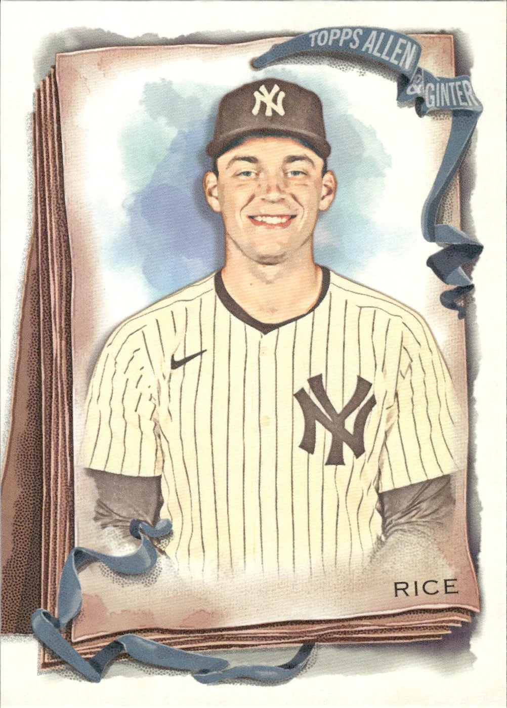 Ben Rice #196 2026 Topps Allen & Ginter trading card - Front