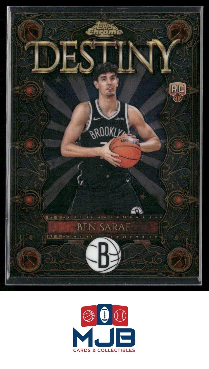 Ben Saraf 2025-26 Topps Chrome card