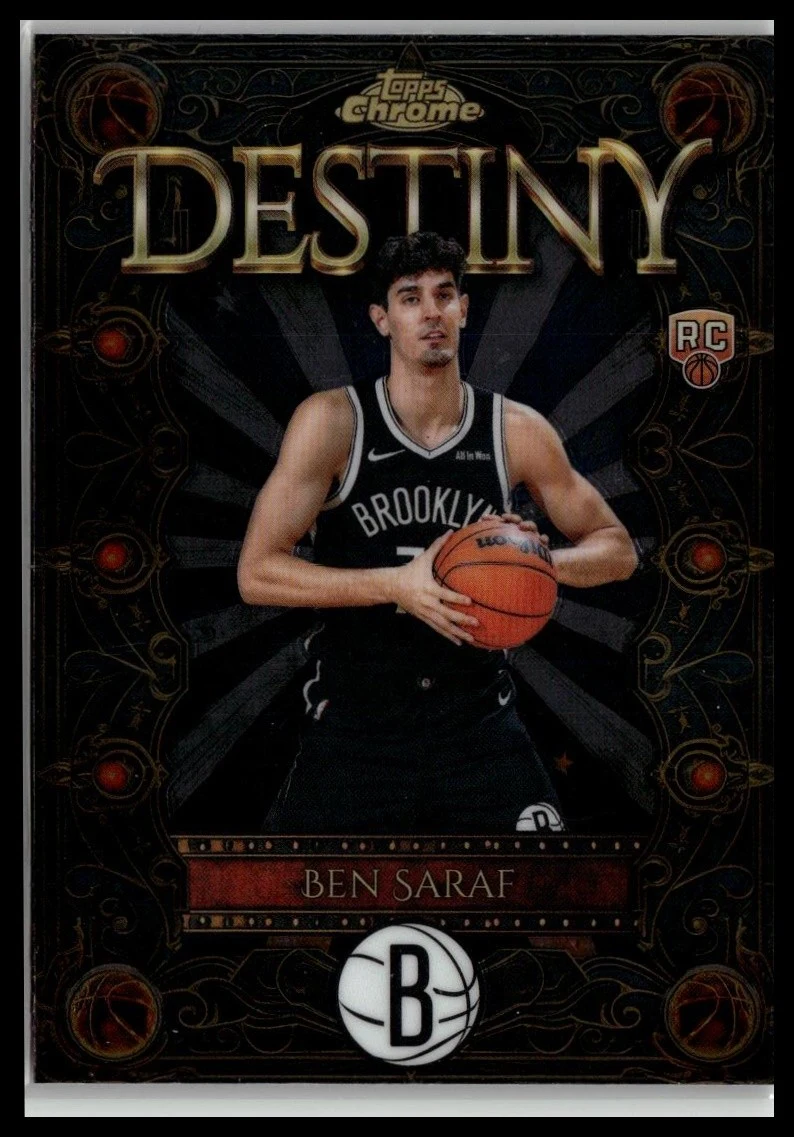 Ben Saraf 2025 Topps Chrome Basketball card