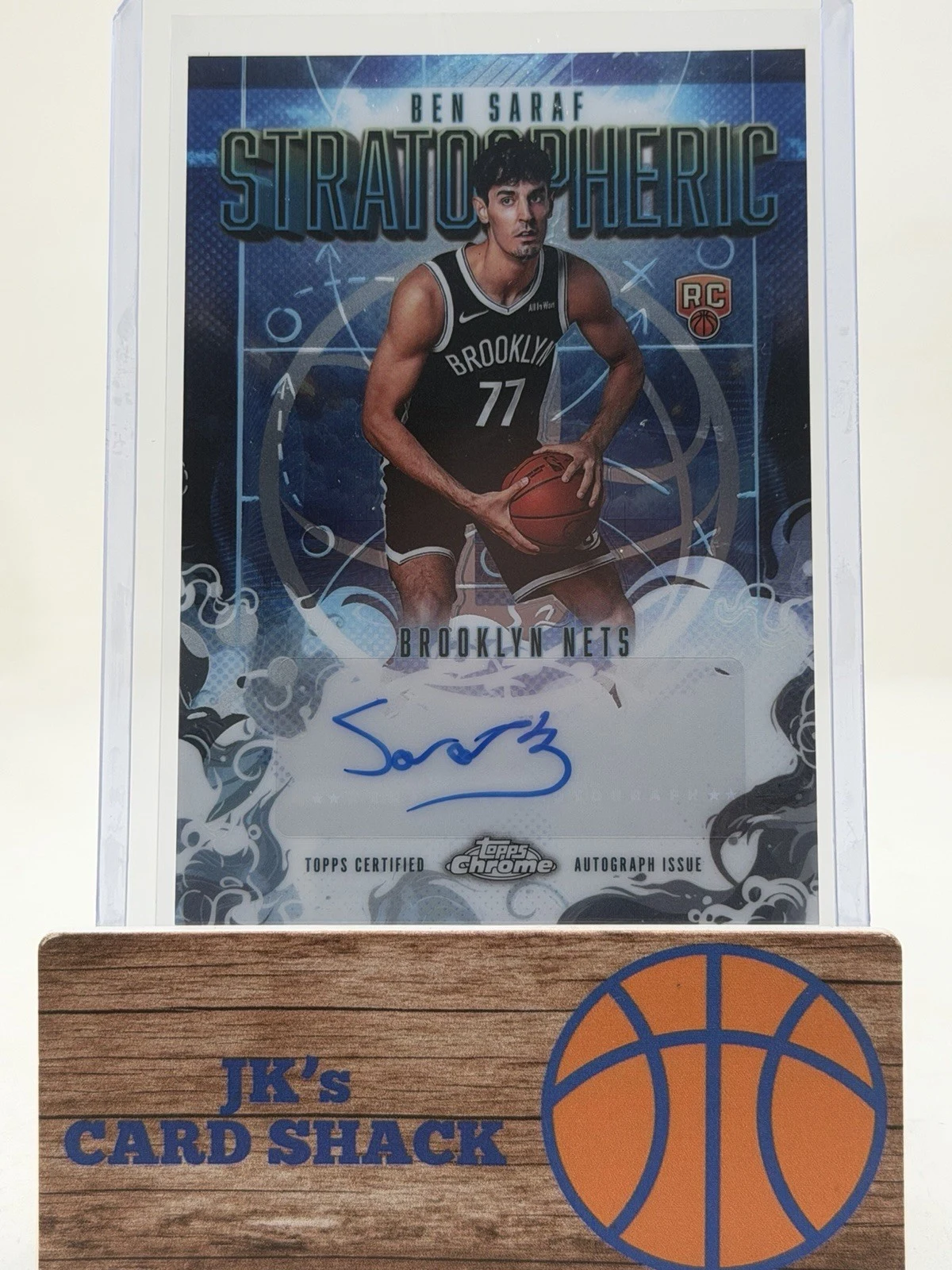 Ben Saraf 2025-26 Topps Chrome card