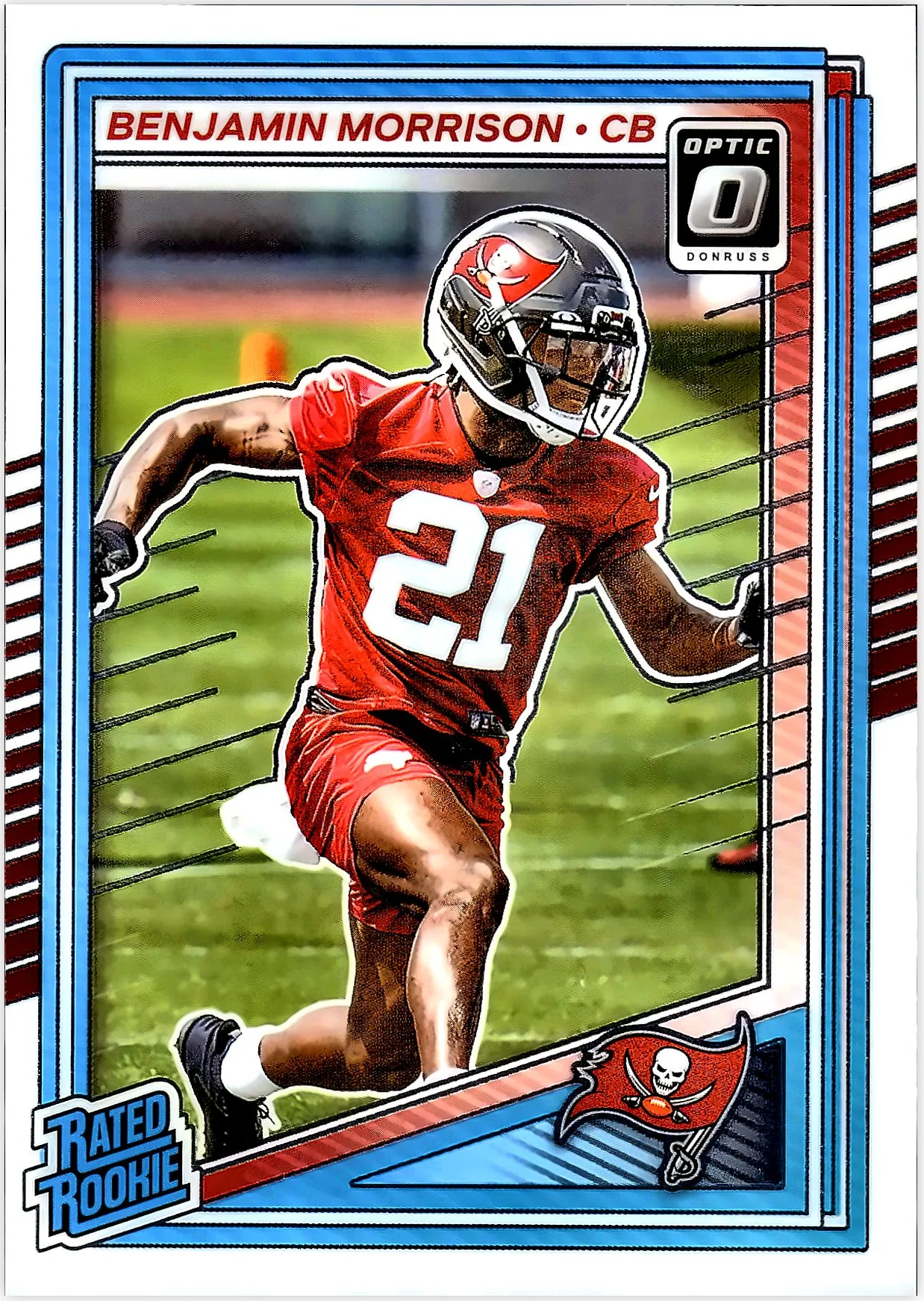 Benjamin Morrison 2025 Donruss Optic #236 football rookie card - Front