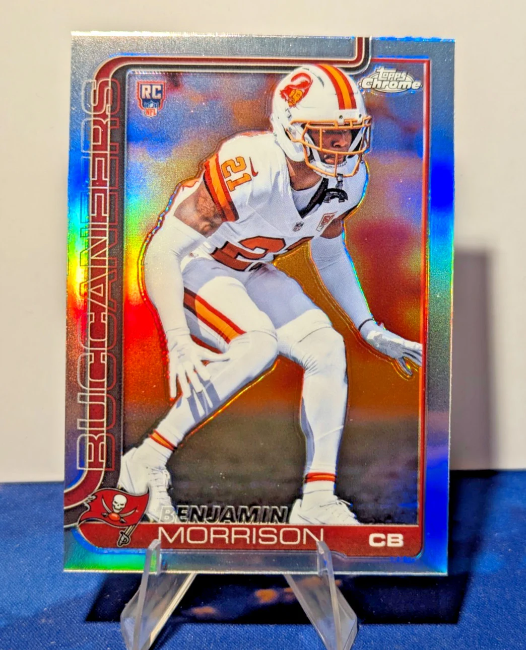 Benjamin Morrison 2025 Topps Chrome Football card