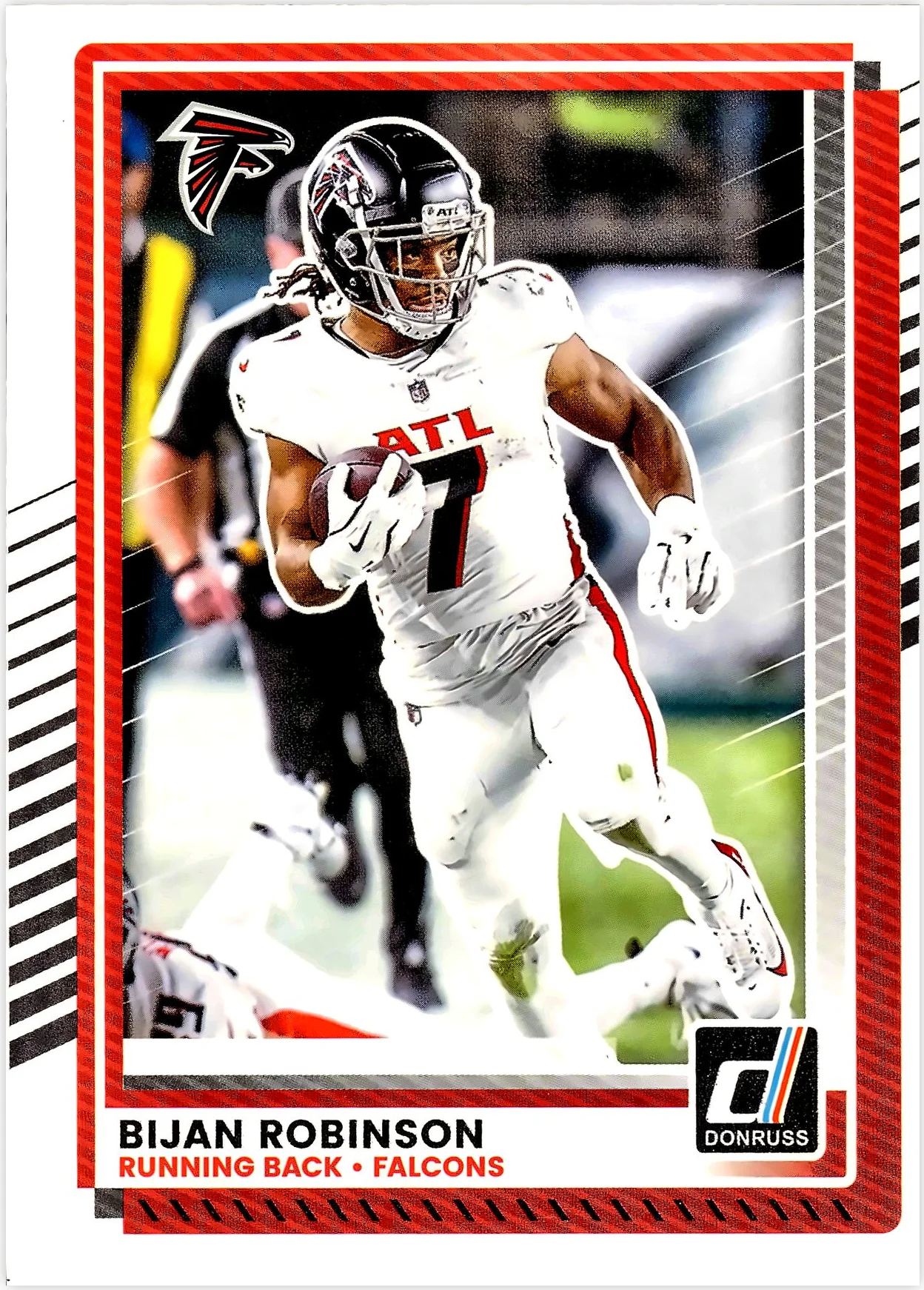 Bijan Robinson 2025 Donruss #160 football card - Front