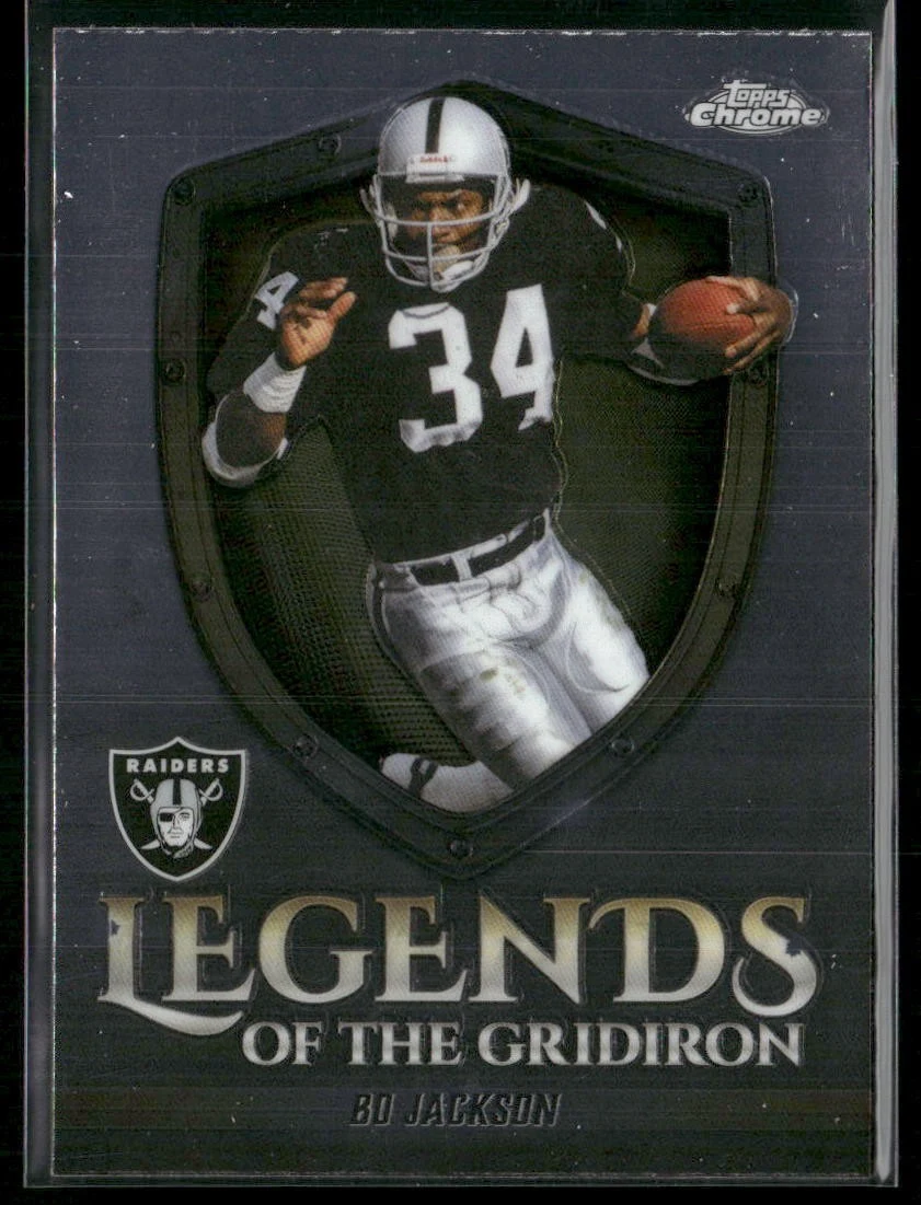 Bo Jackson 2025 Topps Chrome Football card