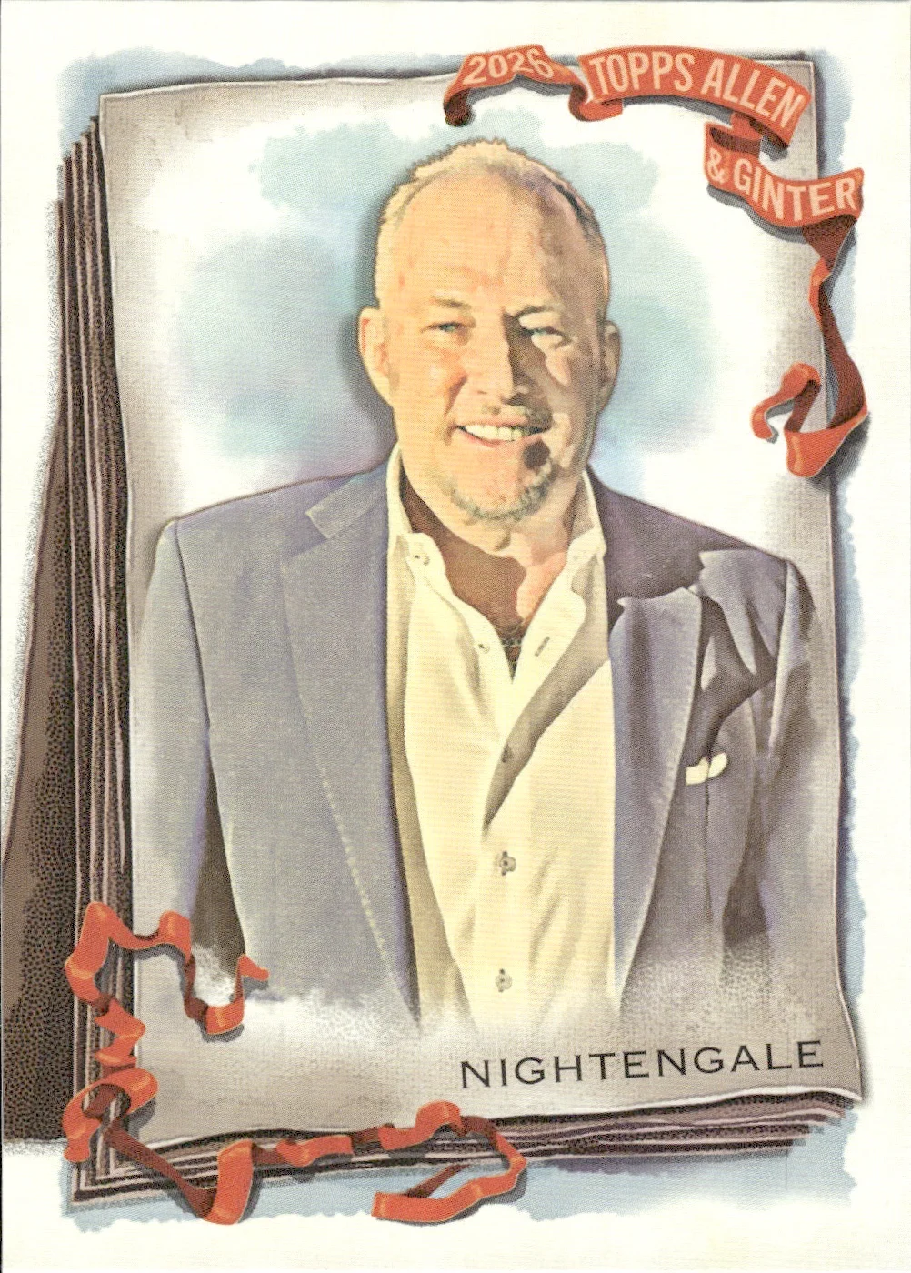 Bob Nightengale #39 2026 Topps Allen & Ginter The World's Champions trading card - Front