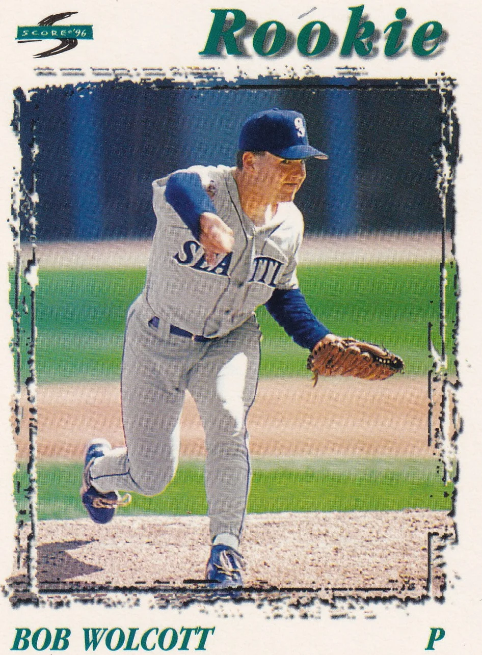 Bob Wolcott 1996 Score #505 baseball card - Front