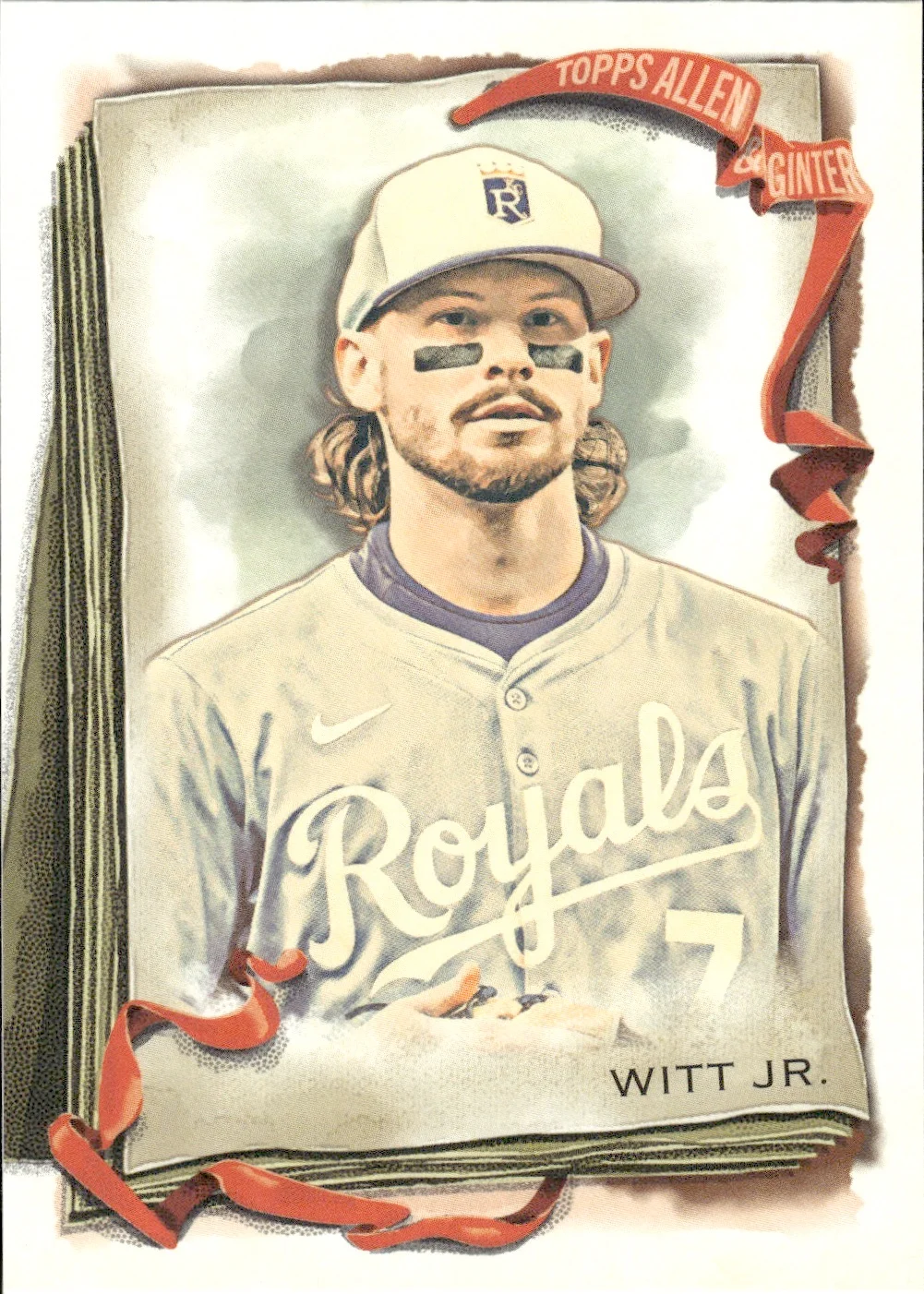 Bobby Witt Jr. #10 2026 Topps Allen & Ginter trading card - Front