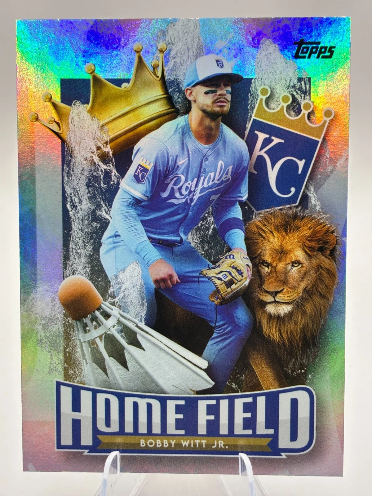 Bobby Witt Jr. #HA-7 2026 Topps Series 1 Baseball Home Field Advantage front