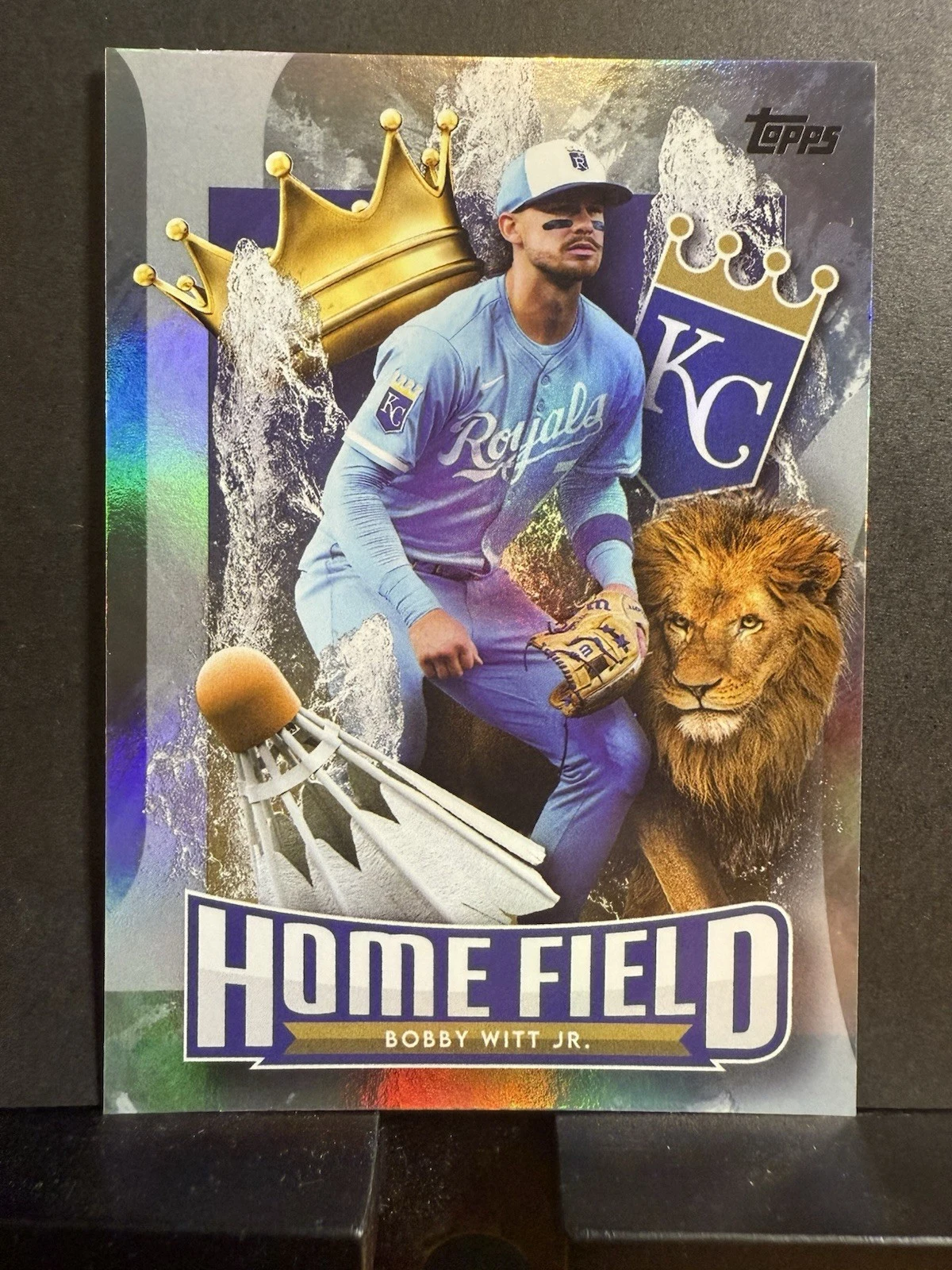 Bobby Witt Jr. #HA-7 2026 Topps Series 1 Baseball Home Field Advantage front