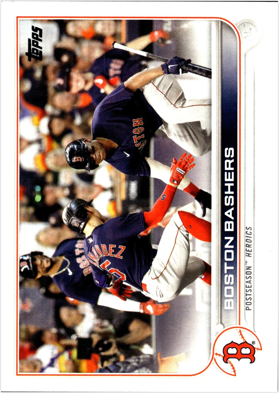 Boston Bashers 2022 Topps #630 baseball card - Front