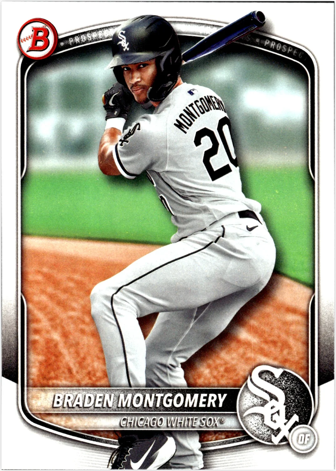 Braden Montgomery 2025 Bowman #BP-132 Prospects baseball card - Front