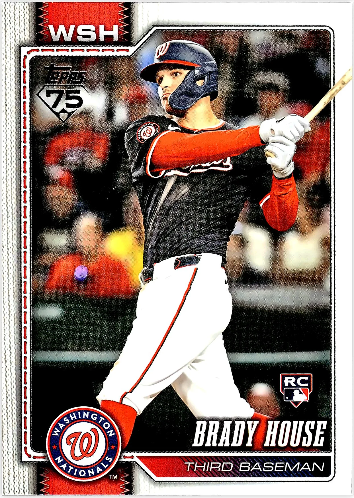 Brady House 2026 Topps #170 baseball card - Front