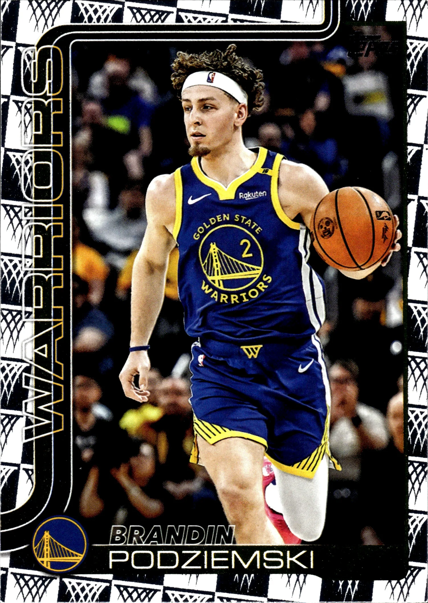 Brandin Podziemski 2025-26 Topps #141 Season Tip Off basketball card - Front