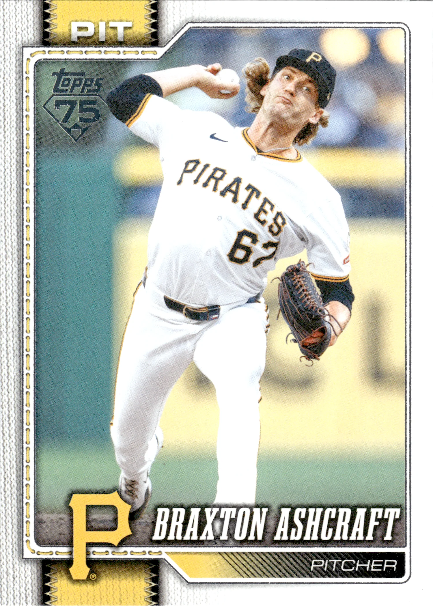 Braxton Ashcraft #589 2026 Topps Series 2 baseball card - Front