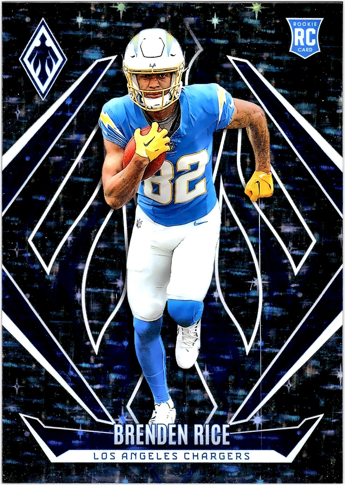 Brenden Rice 2024 Panini Phoenix #163 Stars football rookie card - Front