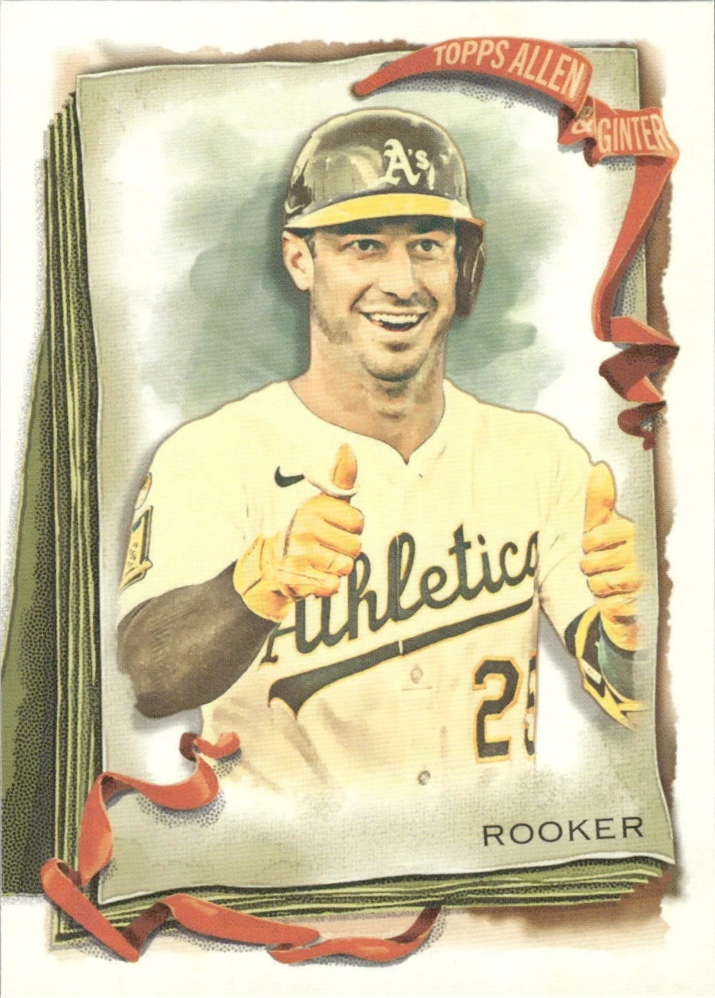 Brent Rooker #243 2026 Topps Allen & Ginter trading card - Front