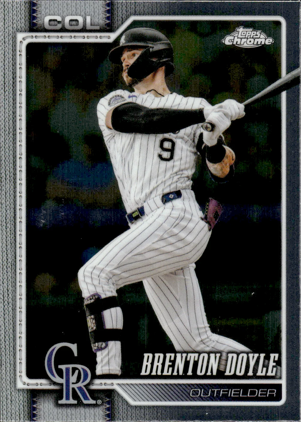 Brenton Doyle #125 2026 Topps Chrome Baseball baseball card - Front