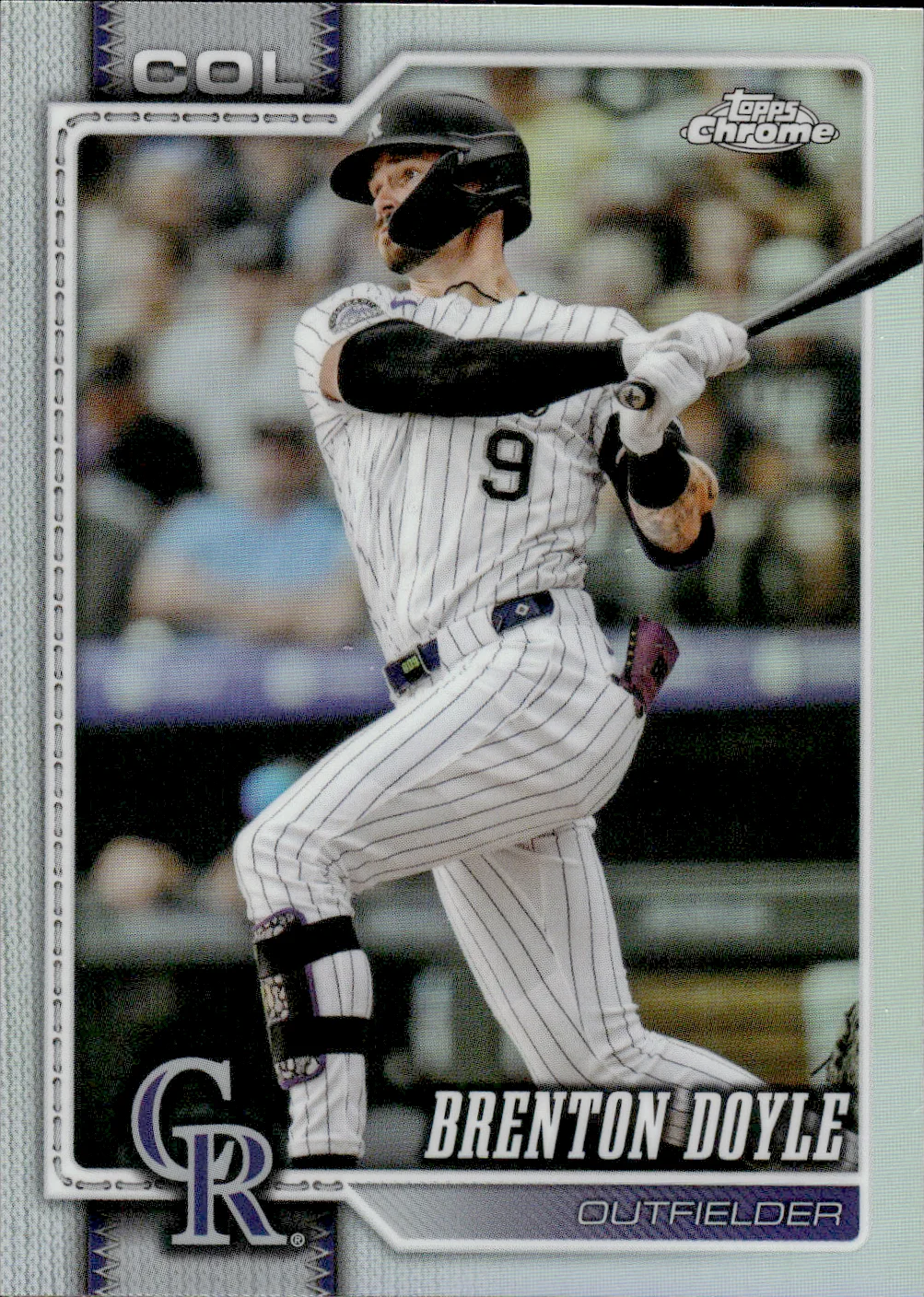 Brenton Doyle #125 Refractor 2026 Topps Chrome Baseball baseball card - Front