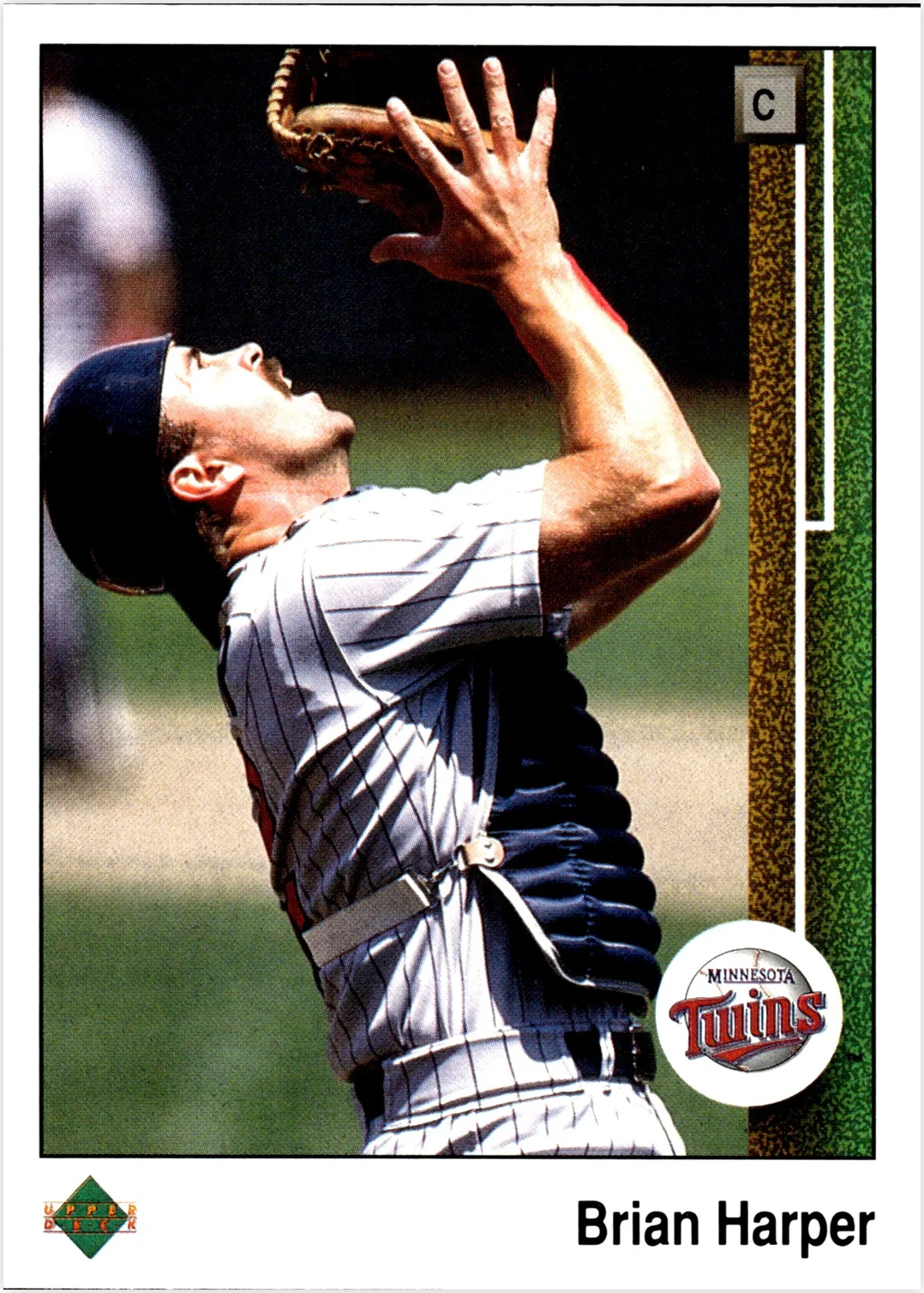 Brian Harper 1989 Upper Deck #379 baseball card - Front