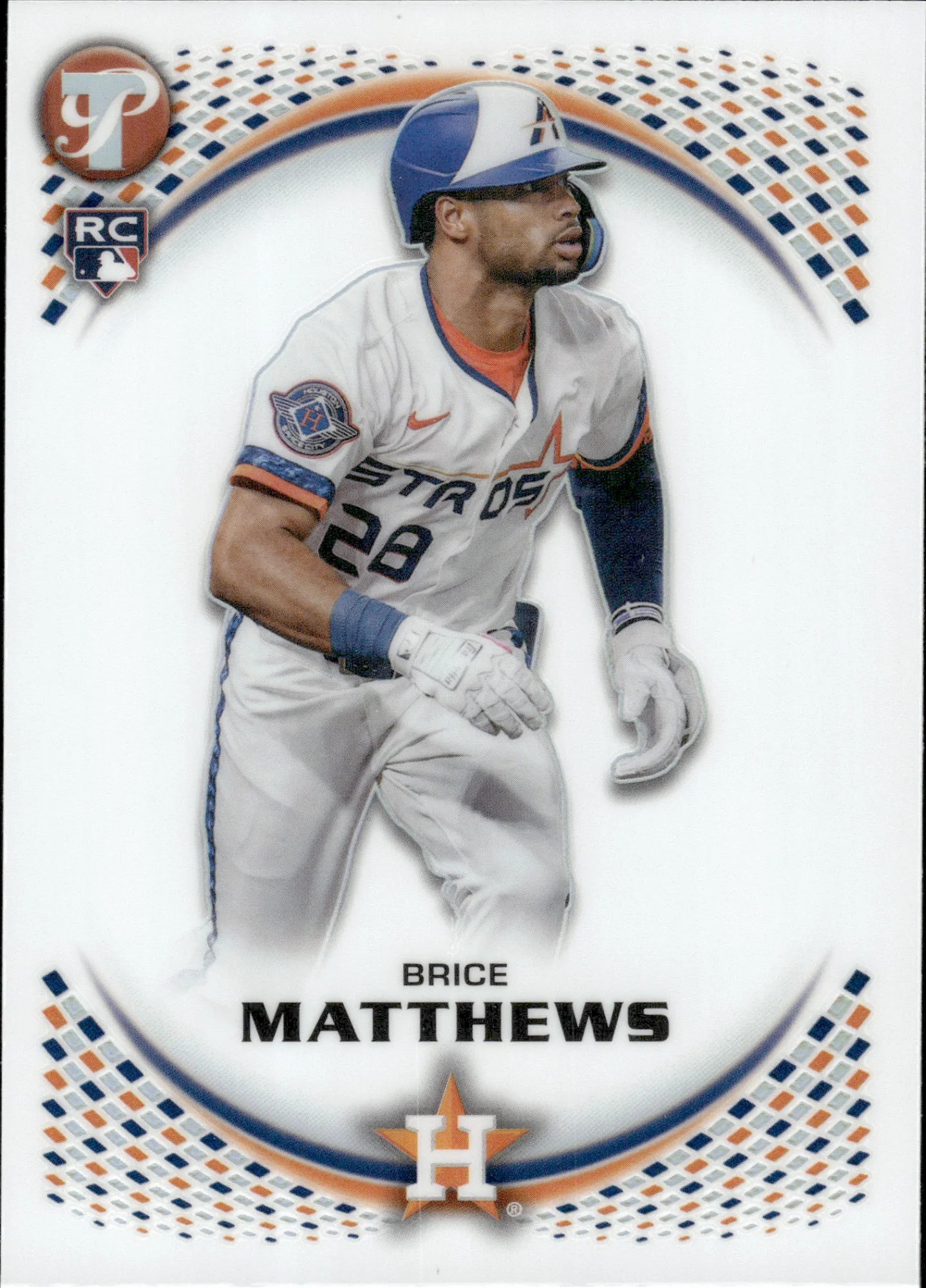 Brice Matthews #54 Refractor Rookie Card 2026 Topps Pristine Baseball baseball rookie card - Front