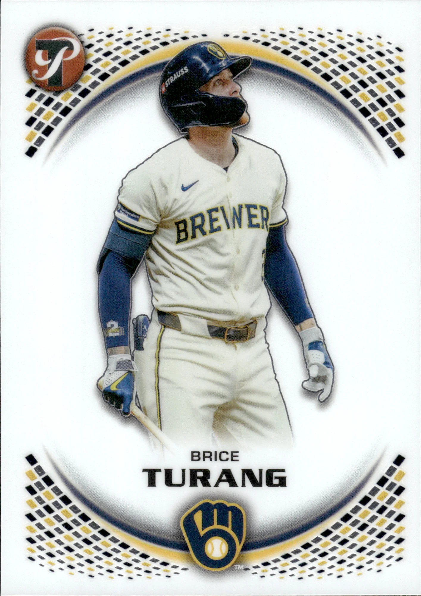 Brice Turang #155 2026 Topps Pristine Baseball baseball card - Front