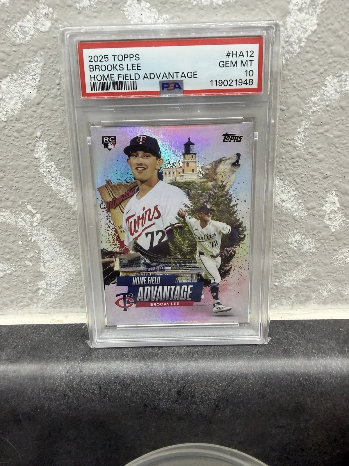 Brooks Lee #HA-12 2025 Topps Baseball Home Field Advantage front