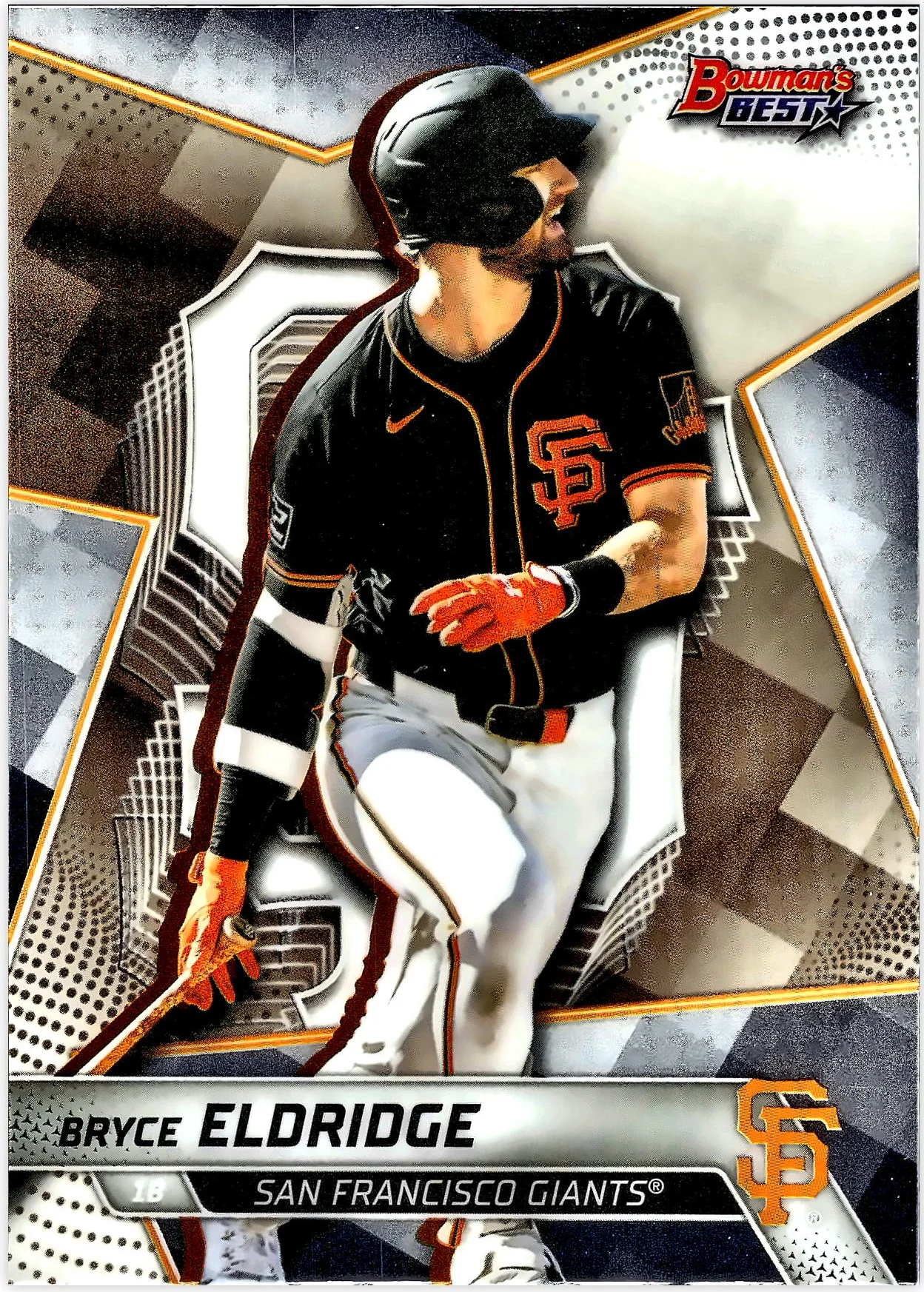 Bryce Eldridge 2025 Bowman's Best #TP-15 baseball card - Front