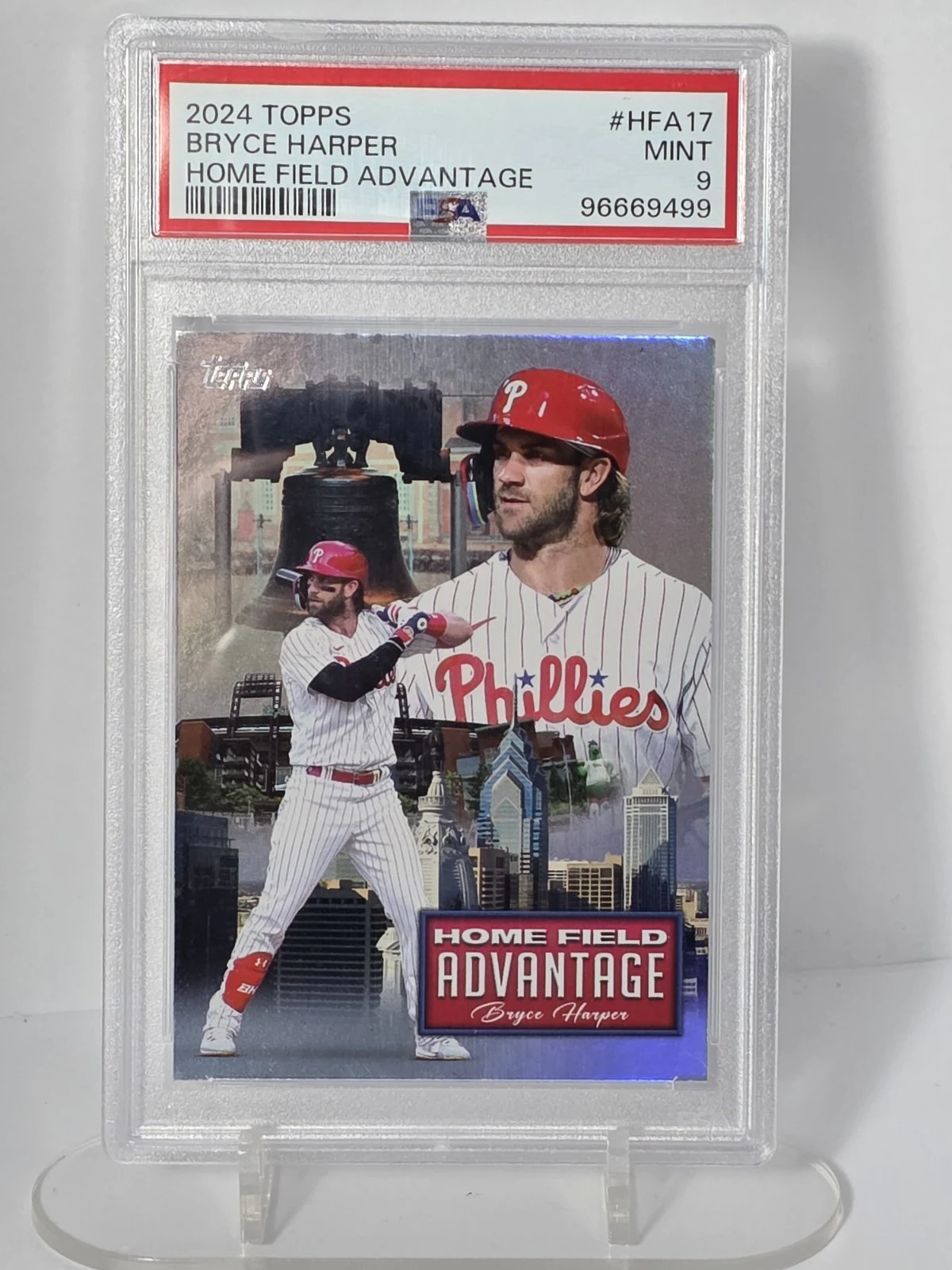 Bryce Harper #HFA-17 2024 Topps Baseball Home Field Advantage front