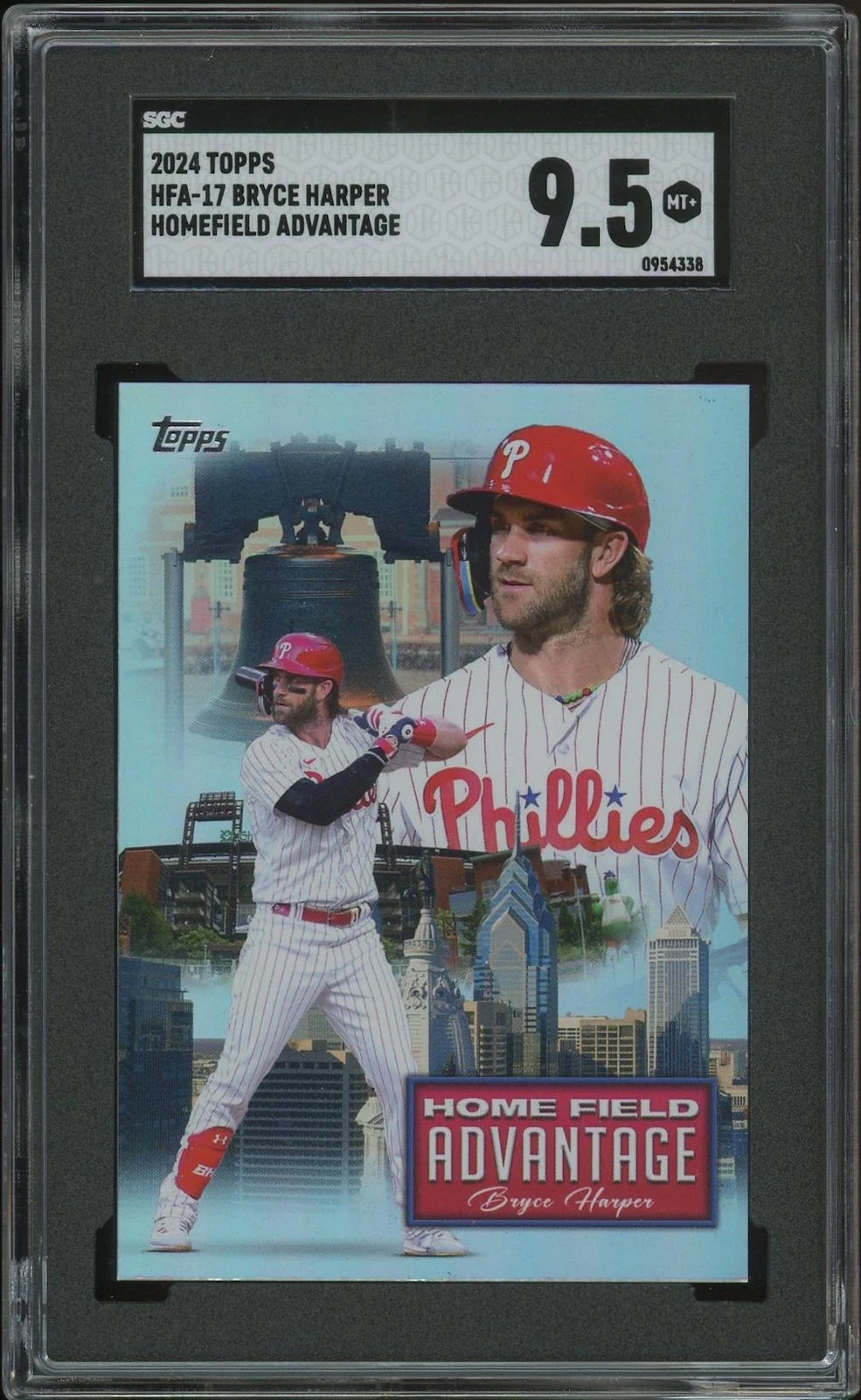 Bryce Harper #HFA-17 2024 Topps Baseball Home Field Advantage front
