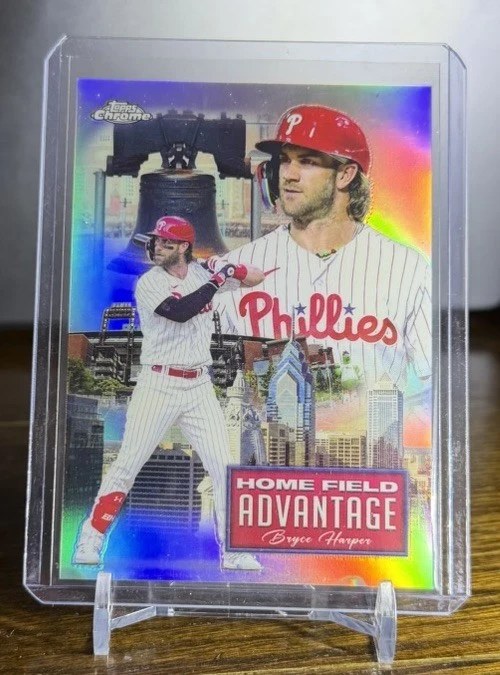 Bryce Harper #HFAC-17 2024 Topps Chrome Update Baseball Home Field Advantage front