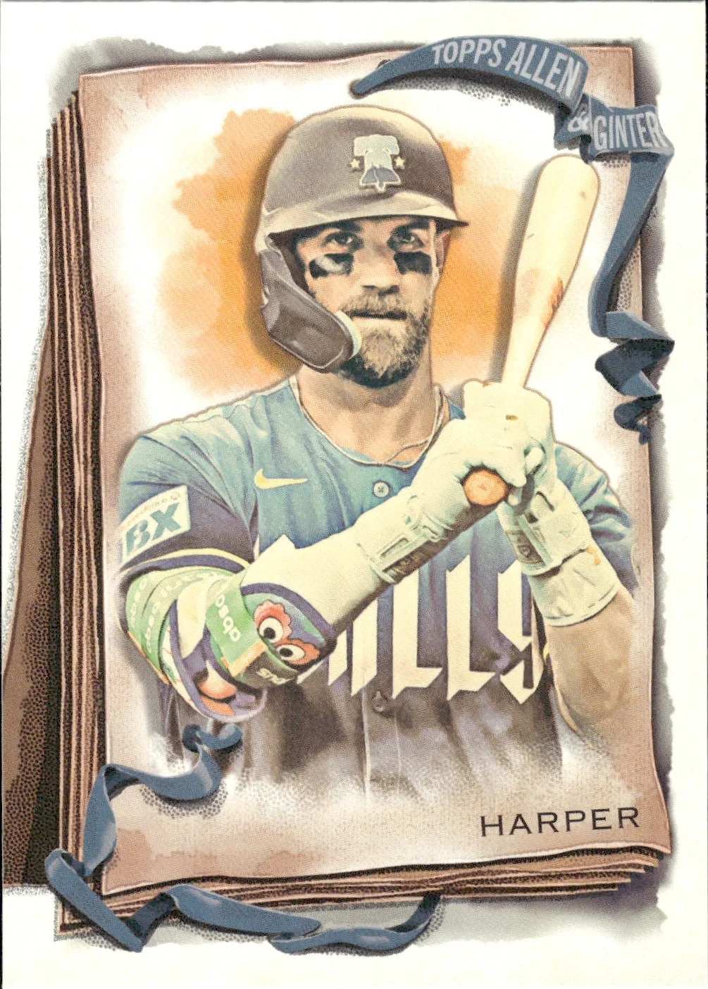 Bryce Harper #115 2026 Topps Allen & Ginter trading card - Front