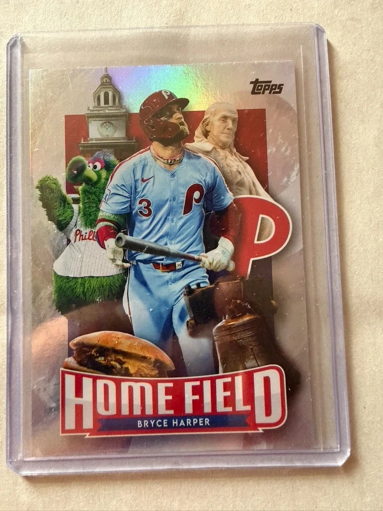 Bryce Harper #HA-9 2026 Topps Series 1 Baseball Home Field Advantage front