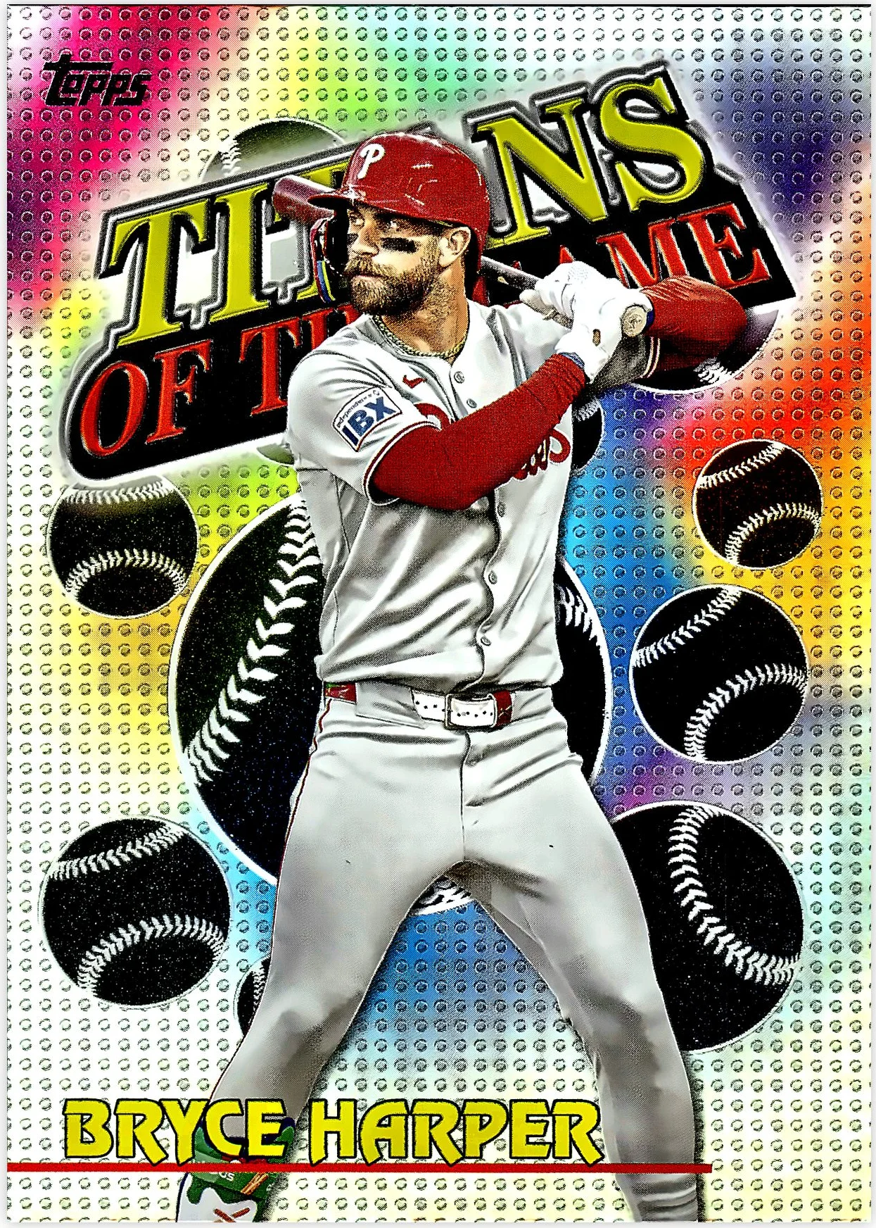 Bryce Harper 2026 Topps #TOG-18 Titans of the Game baseball card - Front