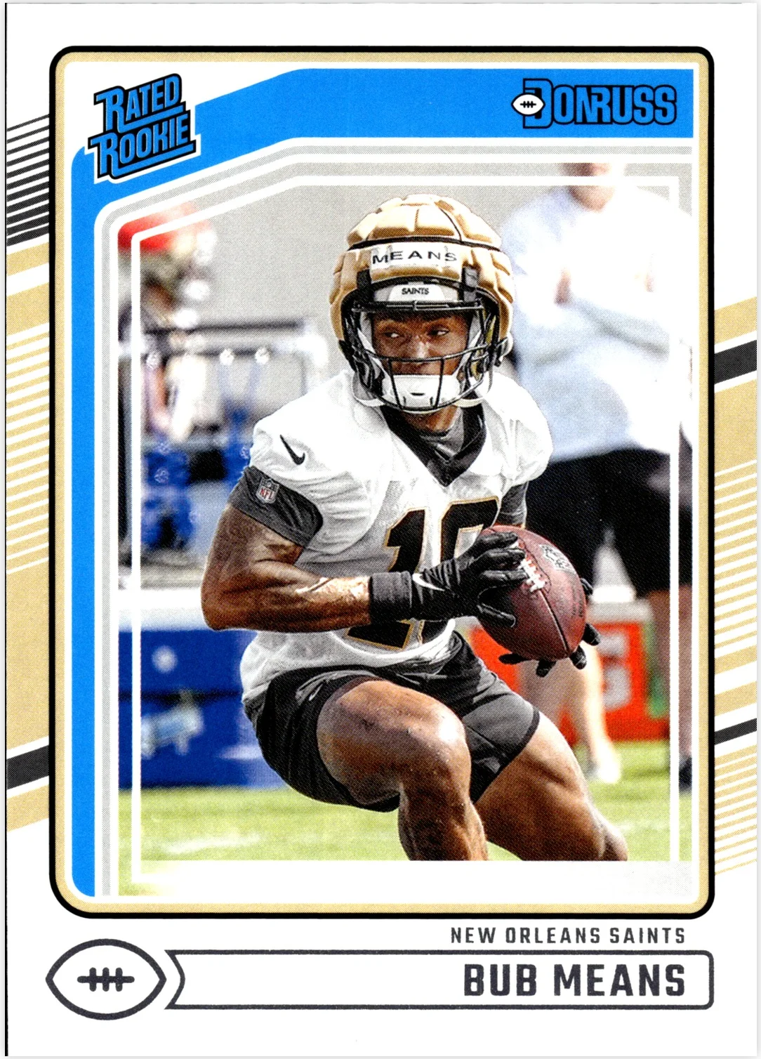 Bub Means 2024 Donruss Elite #133 football rookie card - Front