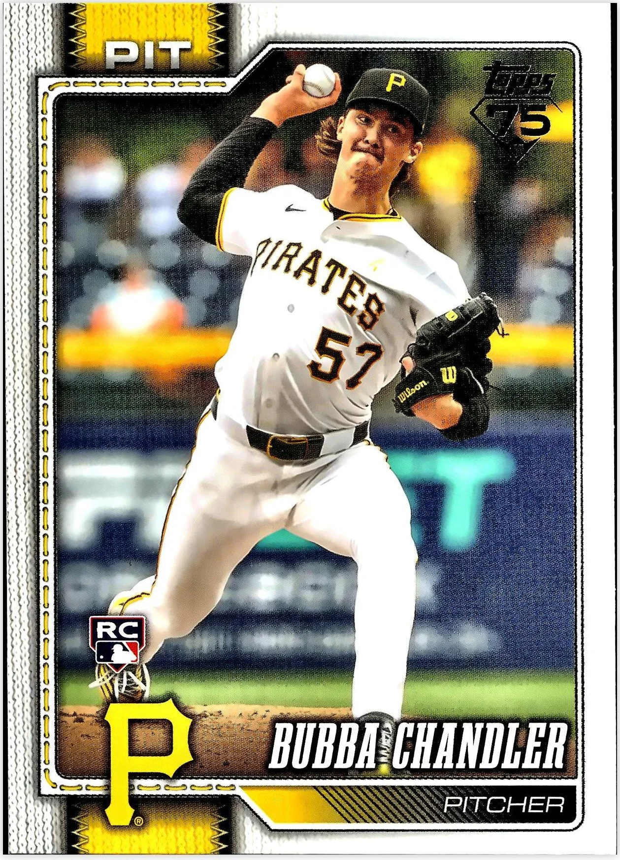 Bubba Chandler 2026 Topps #283 baseball rookie card - Front