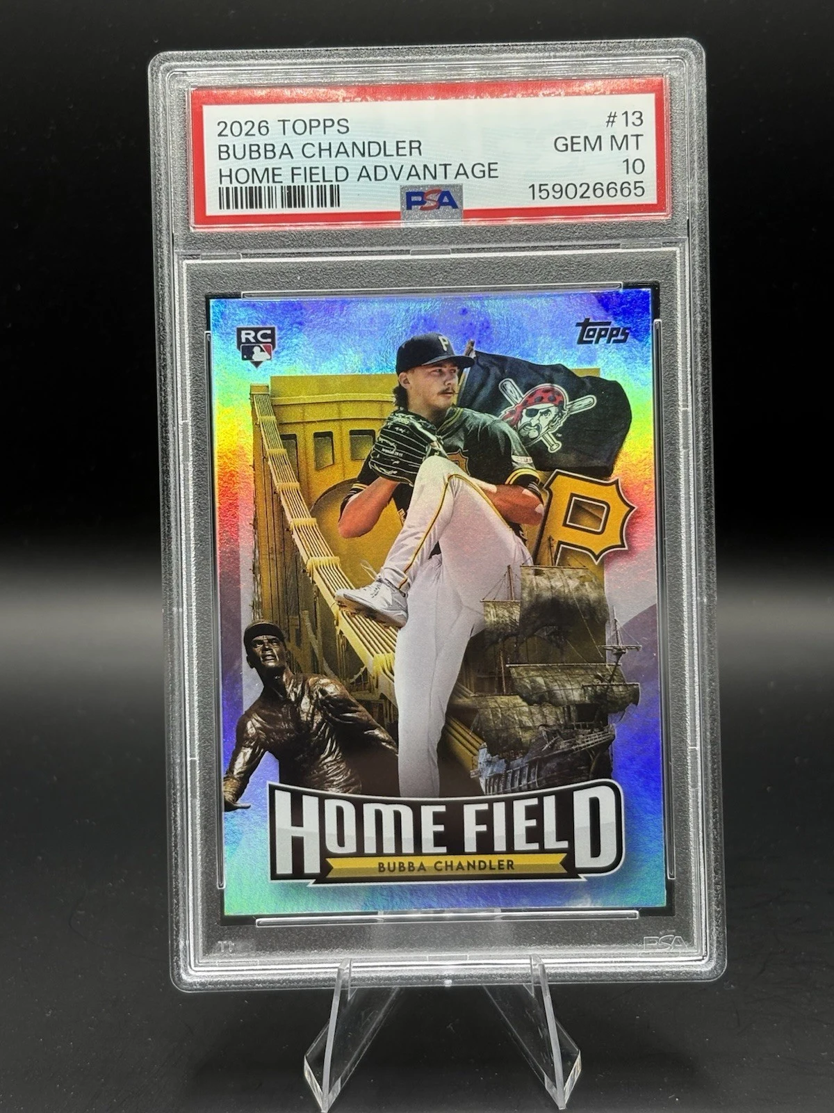 Bubba Chandler #HA-13 2026 Topps Series 1 Baseball Home Field Advantage front
