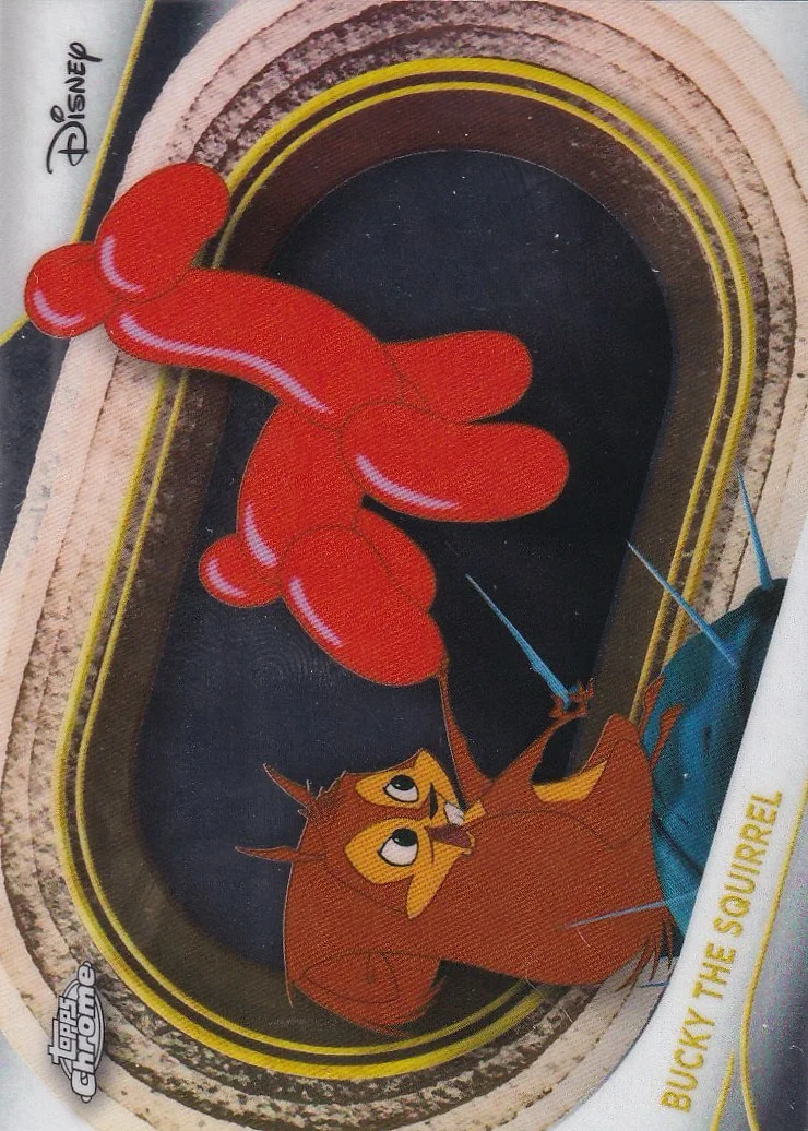 Bucky the Squirrel 2025 Topps Chrome Disney #23 Base Card trading card - Front