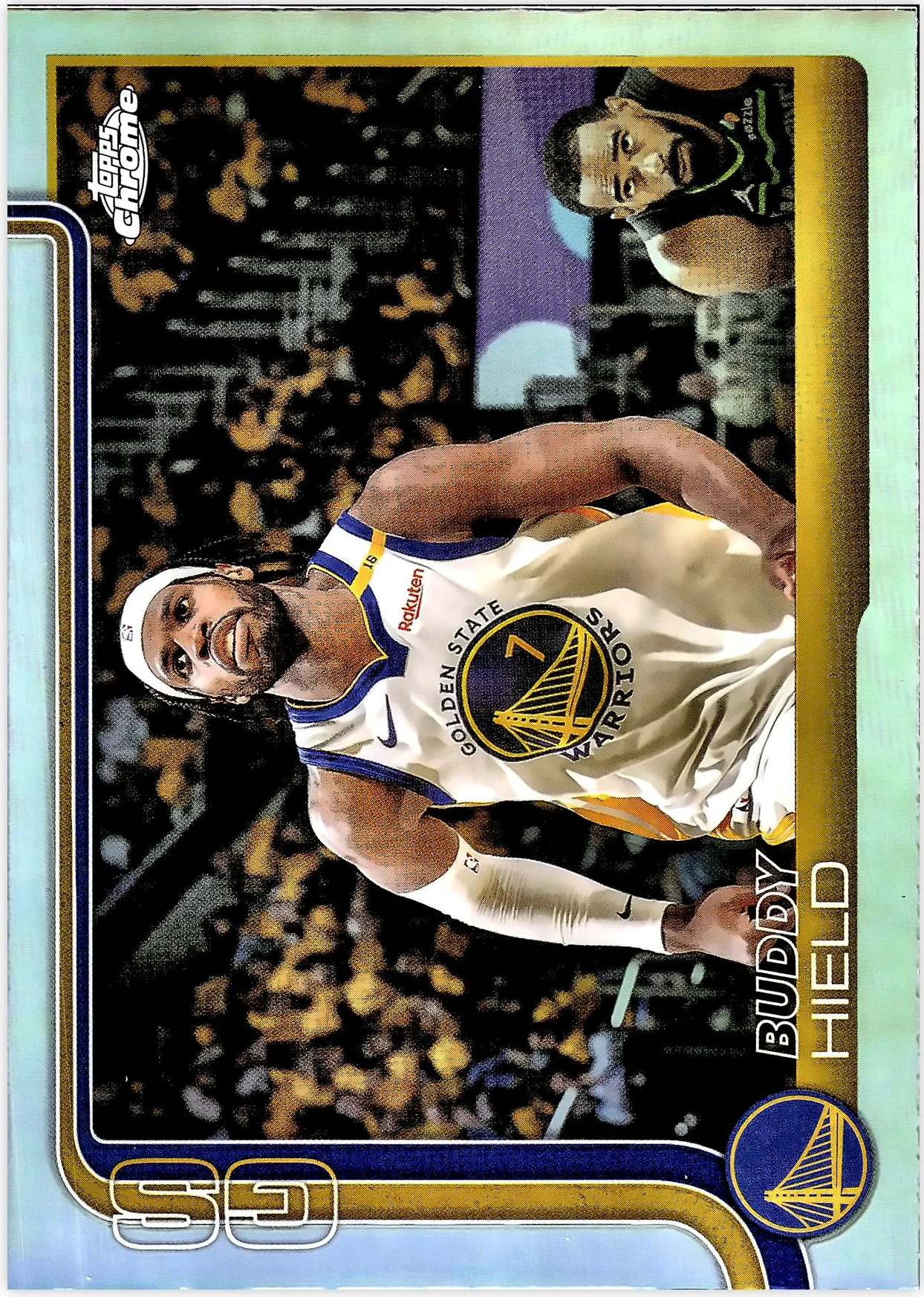 Buddy Hield 2025-26 Topps Chrome #215 Refractor basketball card - Front