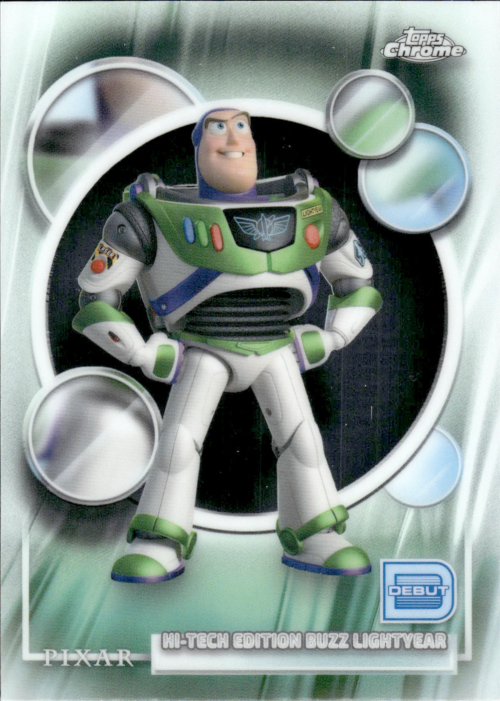 Buzz Lightyear #200 2026 Topps Chrome Disney trading card - Front