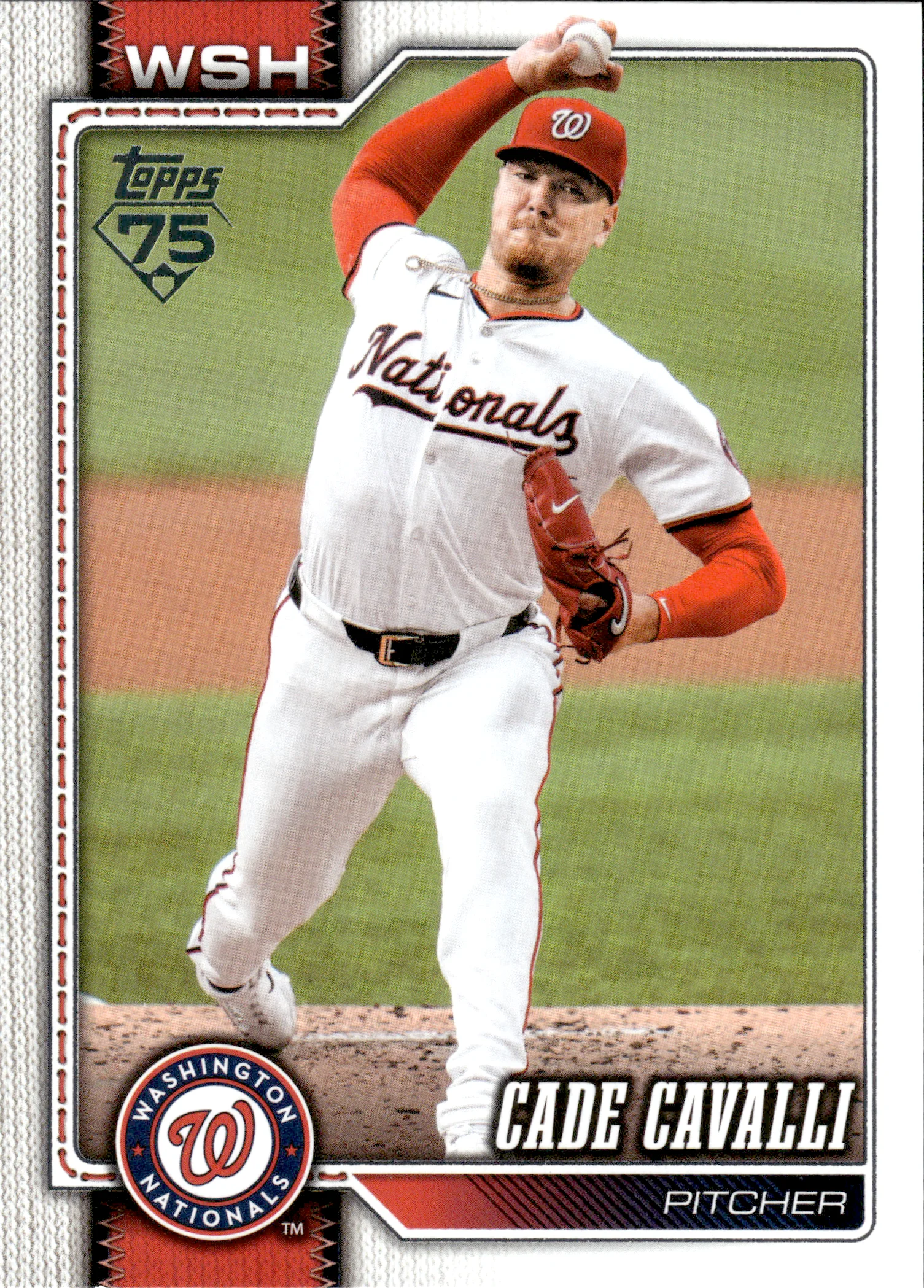 Cade Cavalli #418 2026 Topps Series 2 baseball card - Front