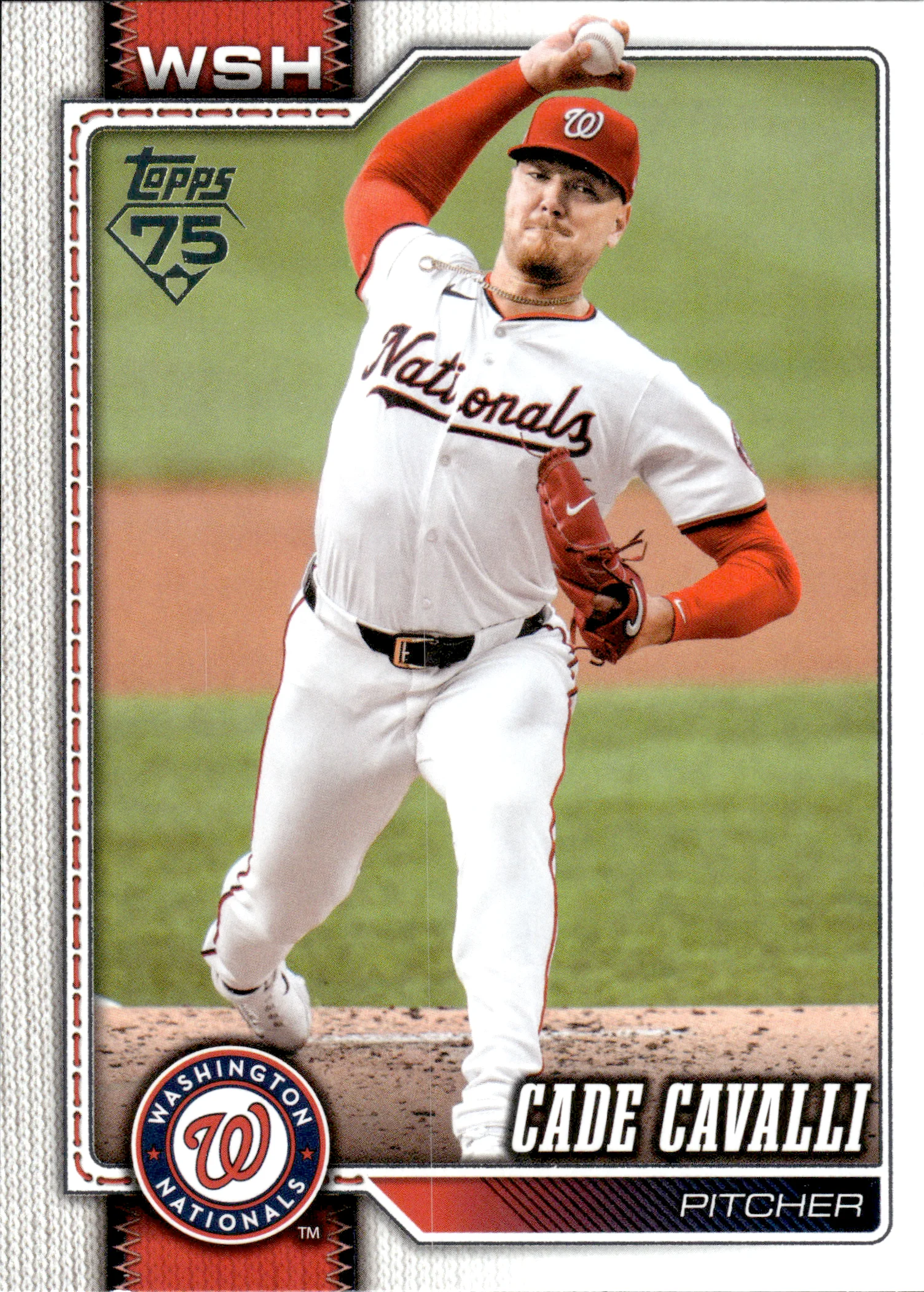 Cade Cavalli #418 2026 Topps Series 2 Baseball baseball card - Front