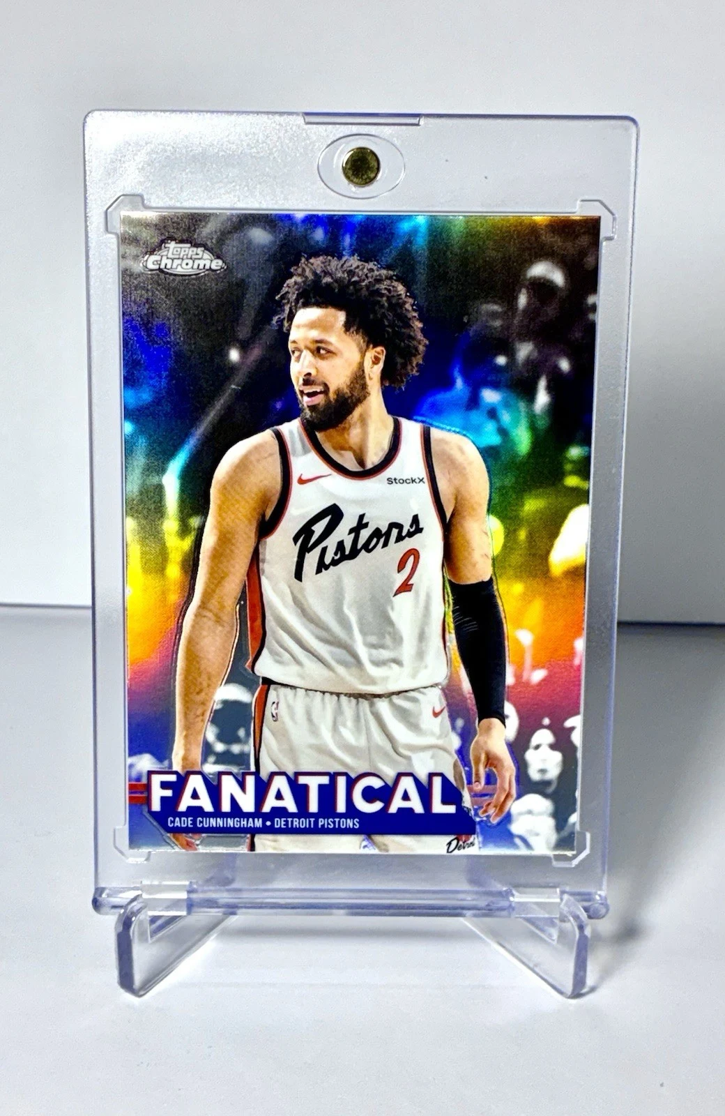 Cade Cunningham 2025-26 Topps Chrome card