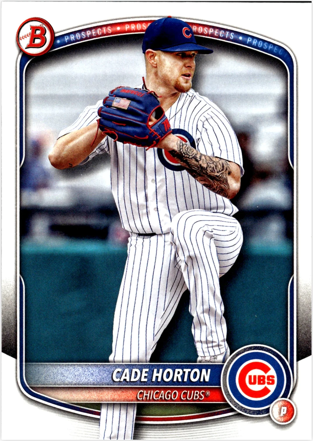 Cade Horton 2025 Bowman #BP-10 Prospects baseball card - Front