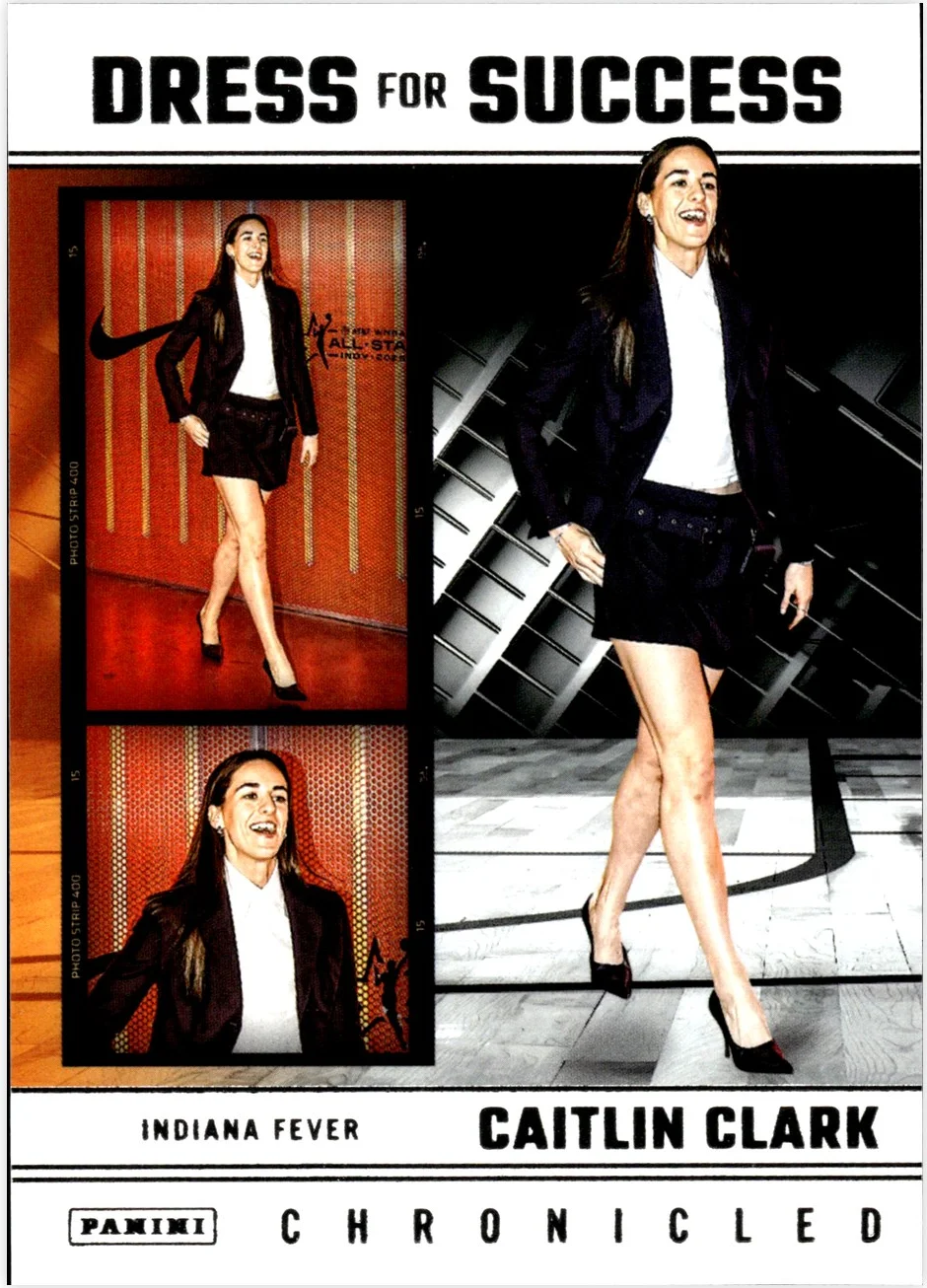 Caitlin Clark 2025 Panini Chronicled #64 basketball card - Front