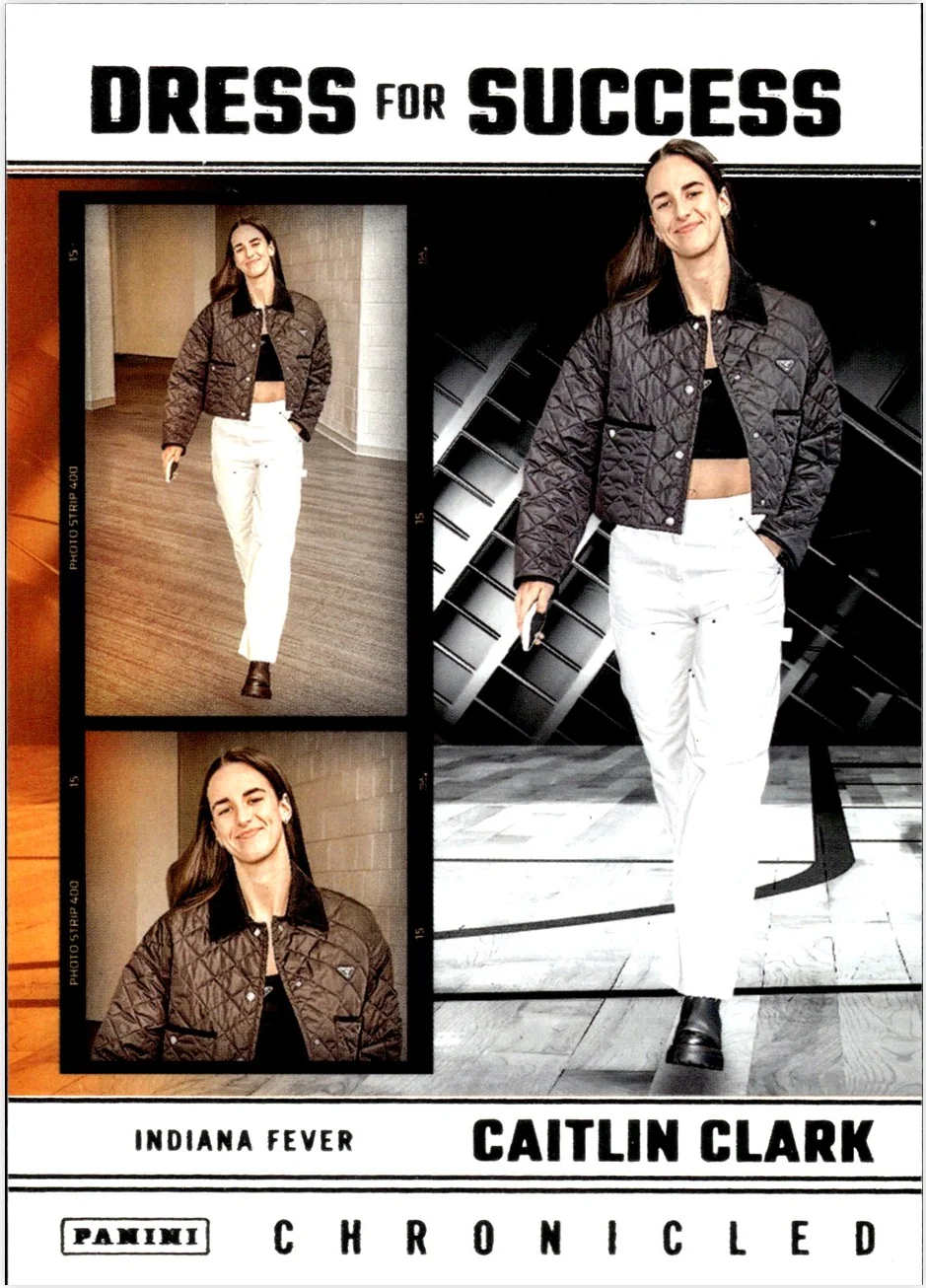 Caitlin Clark 2025 Panini Chronicled #69 basketball card - Front