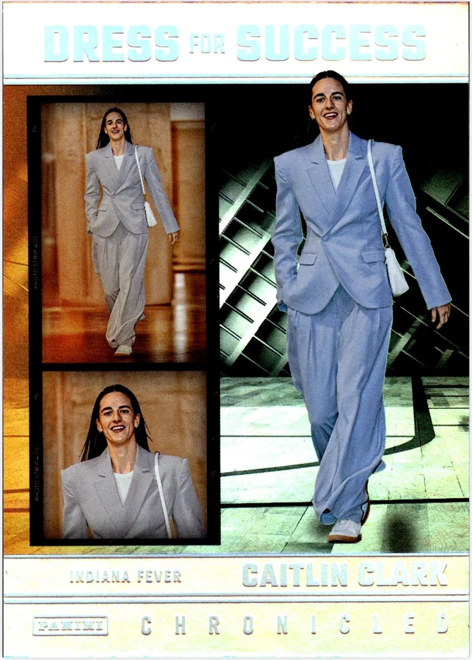 Caitlin Clark 2025 Panini Chronicled #70 Holo basketball card - Front